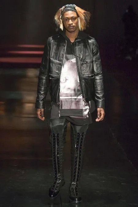 Hood By Air FW2014 HOOD BY AIR. DOUBLE ZIP LAYERED HOODIE SHAYNE OLIVER Size US L / EU 52-54 / 3 - 2 Thumbnail