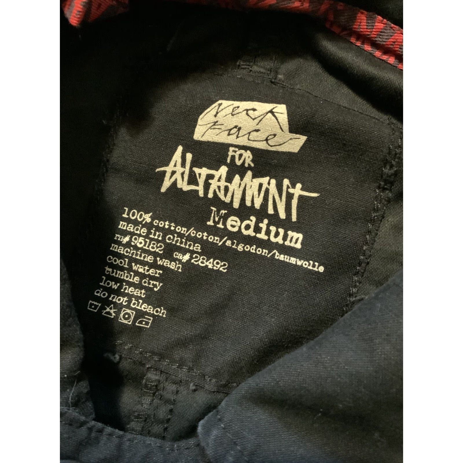 Altamont VINTAGE Neckface For Altamont Nightstalker Black Field Military Jacket Sz. M Men Jacket Size US M / EU 48-50 / 2 - 6 Thumbnail
