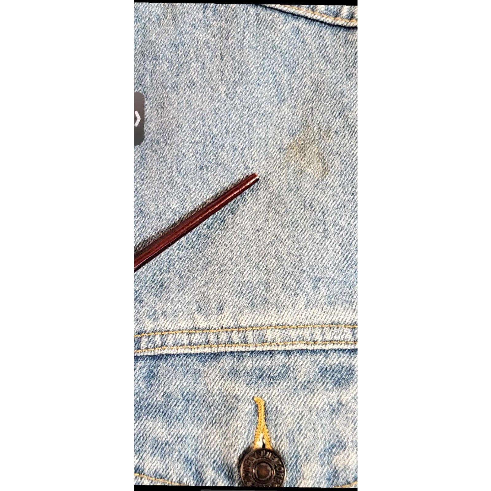 Vintage VINTAGE Blue Zone Denim Jacket Hooded Mens M Hong Kong Buckle Back Buckle Back Size US M / EU 48-50 / 2 - 4 Thumbnail