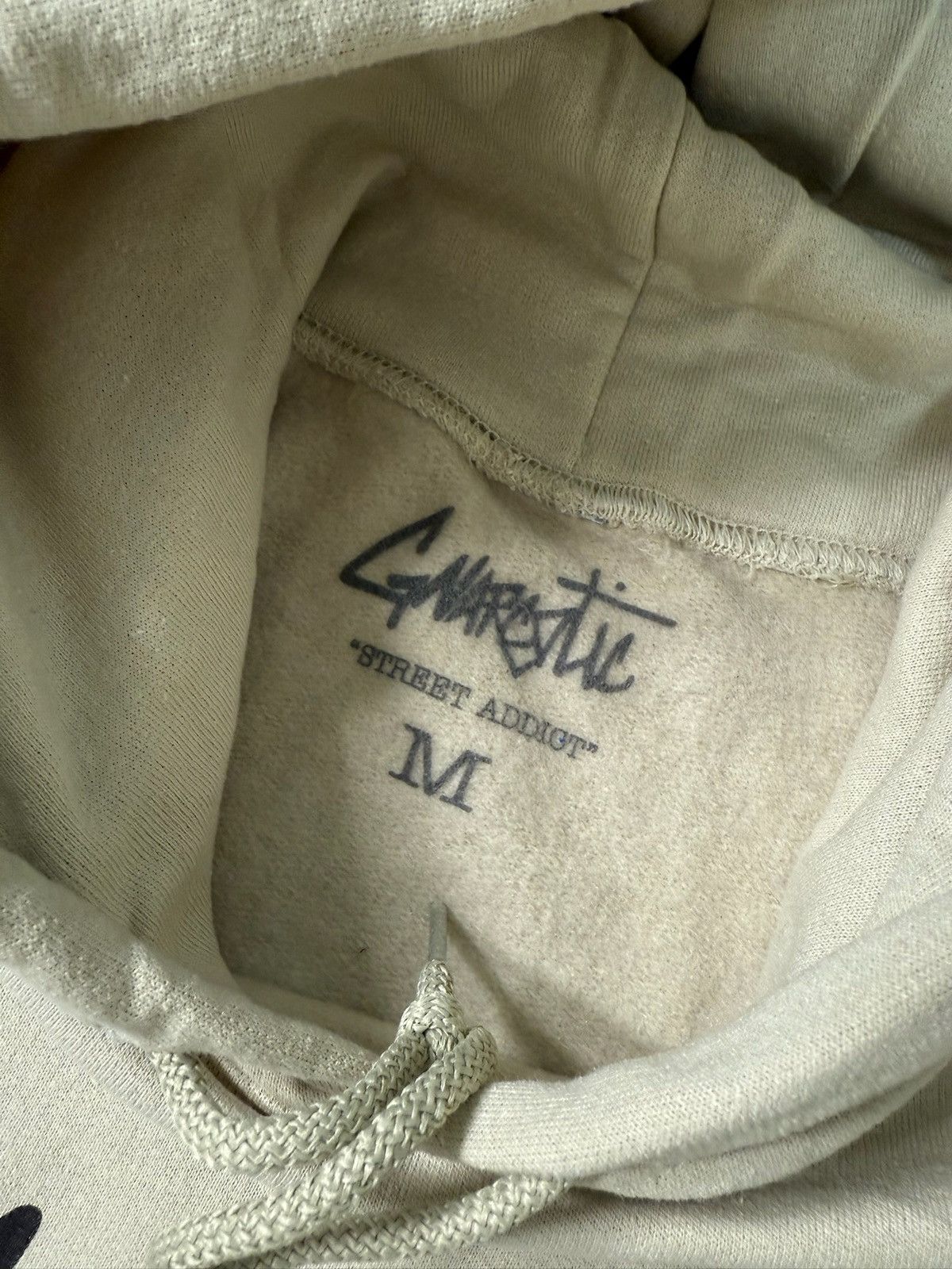Gnarcotic × Rap Tees Gnarcotic Lil Gnar Logo Hoodie Tan Medium Size US M / EU 48-50 / 2 - 4 Thumbnail