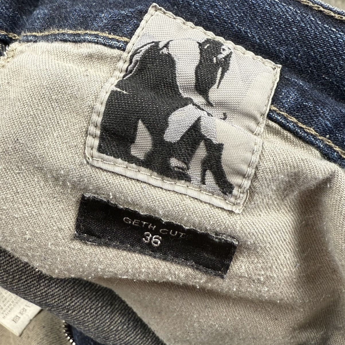 Rick Owens Rick Owens DRKSHW Geth Cut Baggy ‘Mineral Pearl’ Jeans Size US 36 / EU 52 - 9 Thumbnail