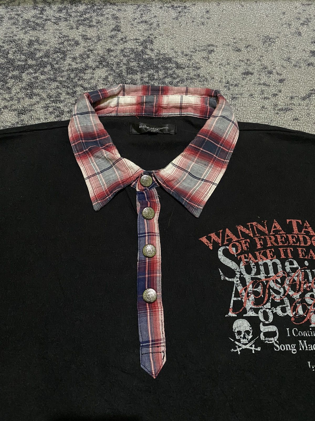 Hysteric Glamour Y2k Intheattic ifsixwasnine polo shirt Size US XL / EU 56 / 4 - 4 Thumbnail