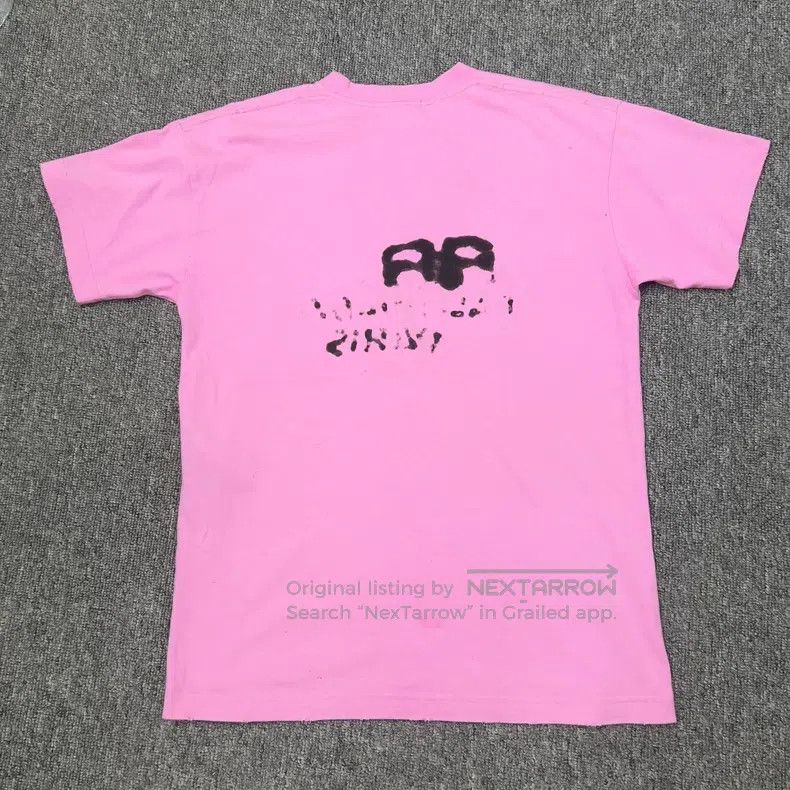 Balenciaga Balenciaga Short Sleeve with Double B Splashed Letter Logo Size US XS / EU 42 / 0 - 3 Thumbnail