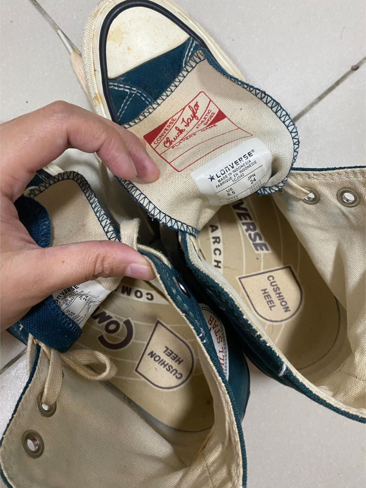 Converse Converse Addict Chuck Taylor High Vibram Sole US 5.5 / Size US 5.5 / EU 38 - 7 Thumbnail
