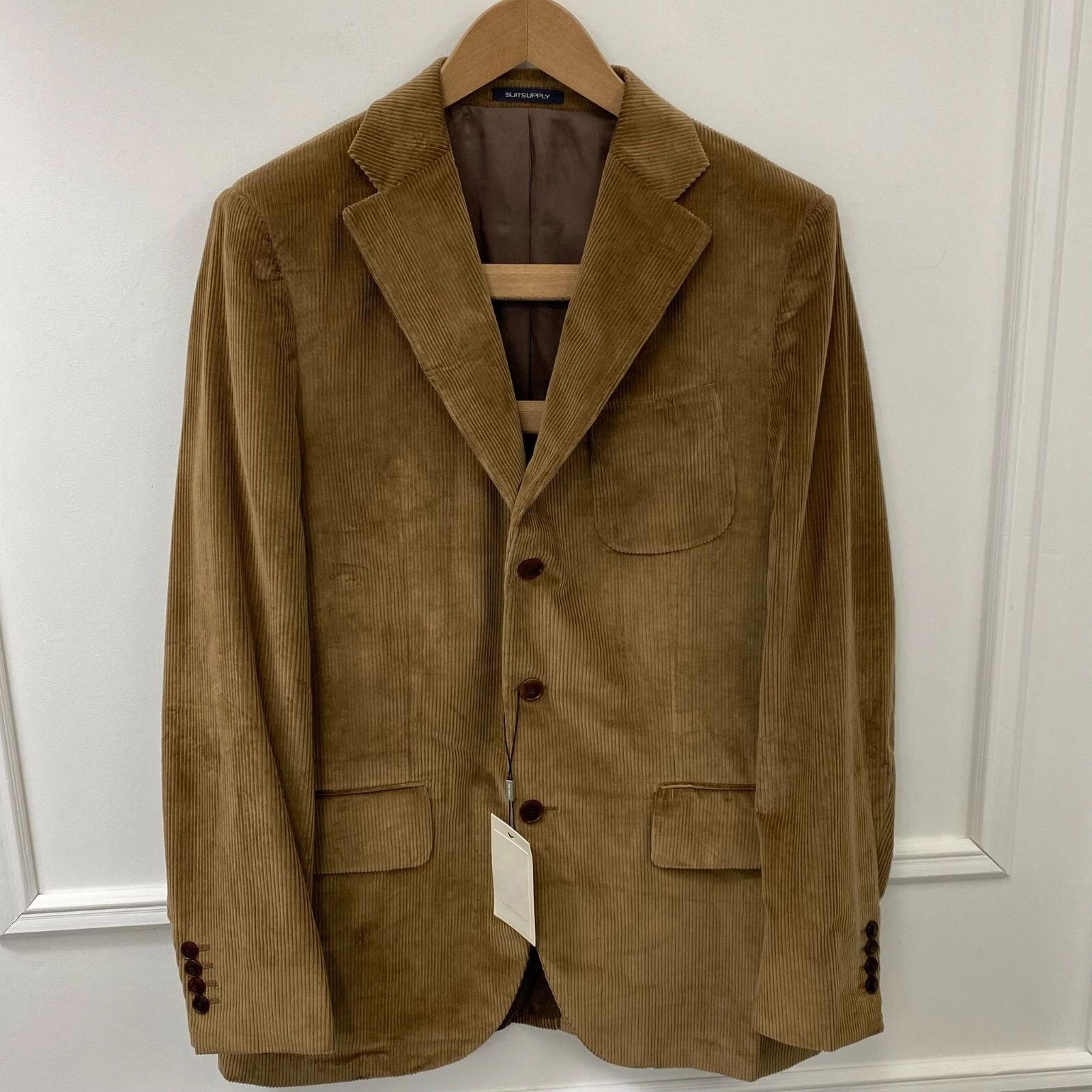 Suitsupply Men Suitsupply Blazer La Spalla Corduroy Pontoglio UK/US44L Size 44L - 1 Thumbnail