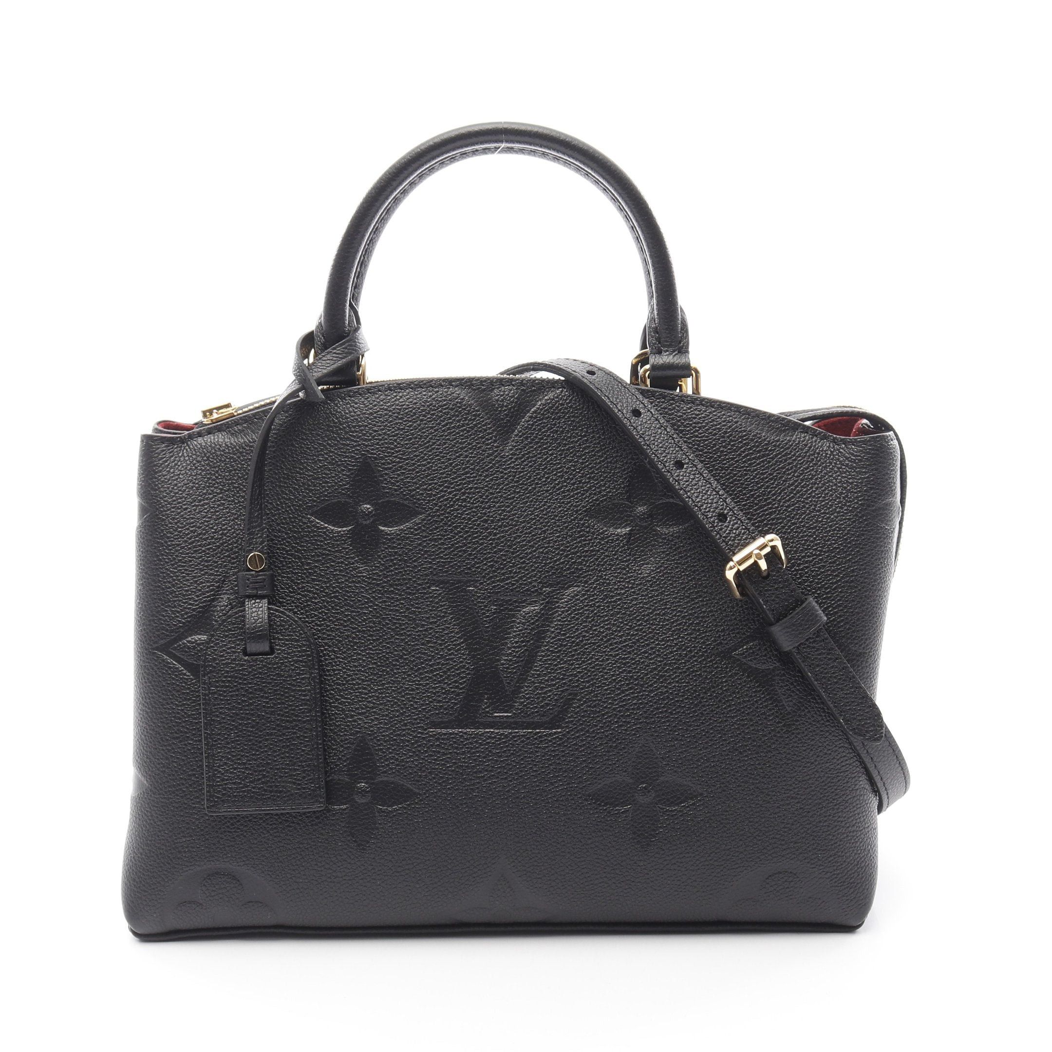 Louis Vuitton Louis Vuitton Petit Pare Pm Monogram Empreinte Handbag Leather Black Size ONE SIZE - 1 Thumbnail