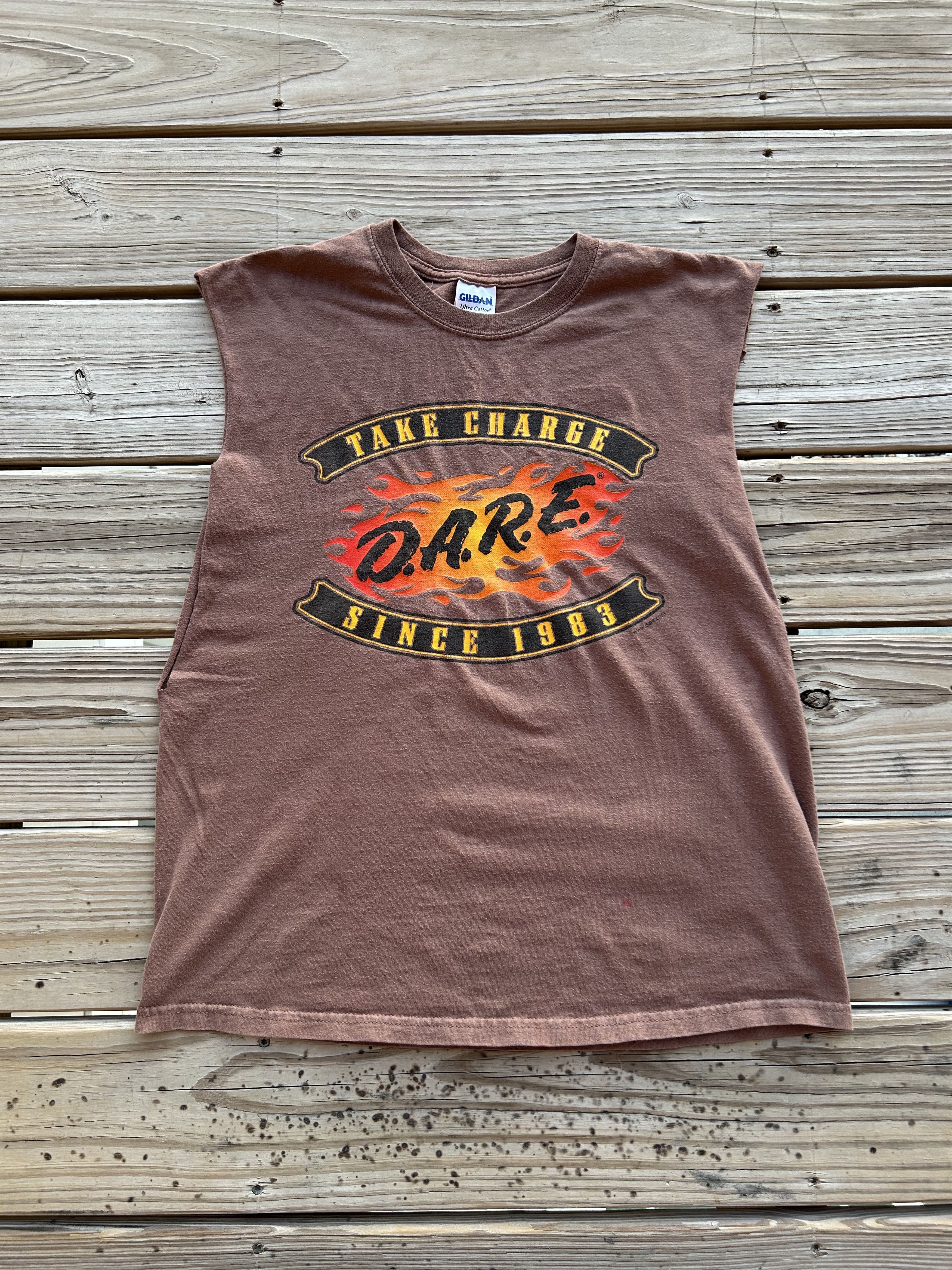 D.A.R.E D.A.R.E Graphic Flame Cut Off Size US M / EU 48-50 / 2 - 1 Thumbnail