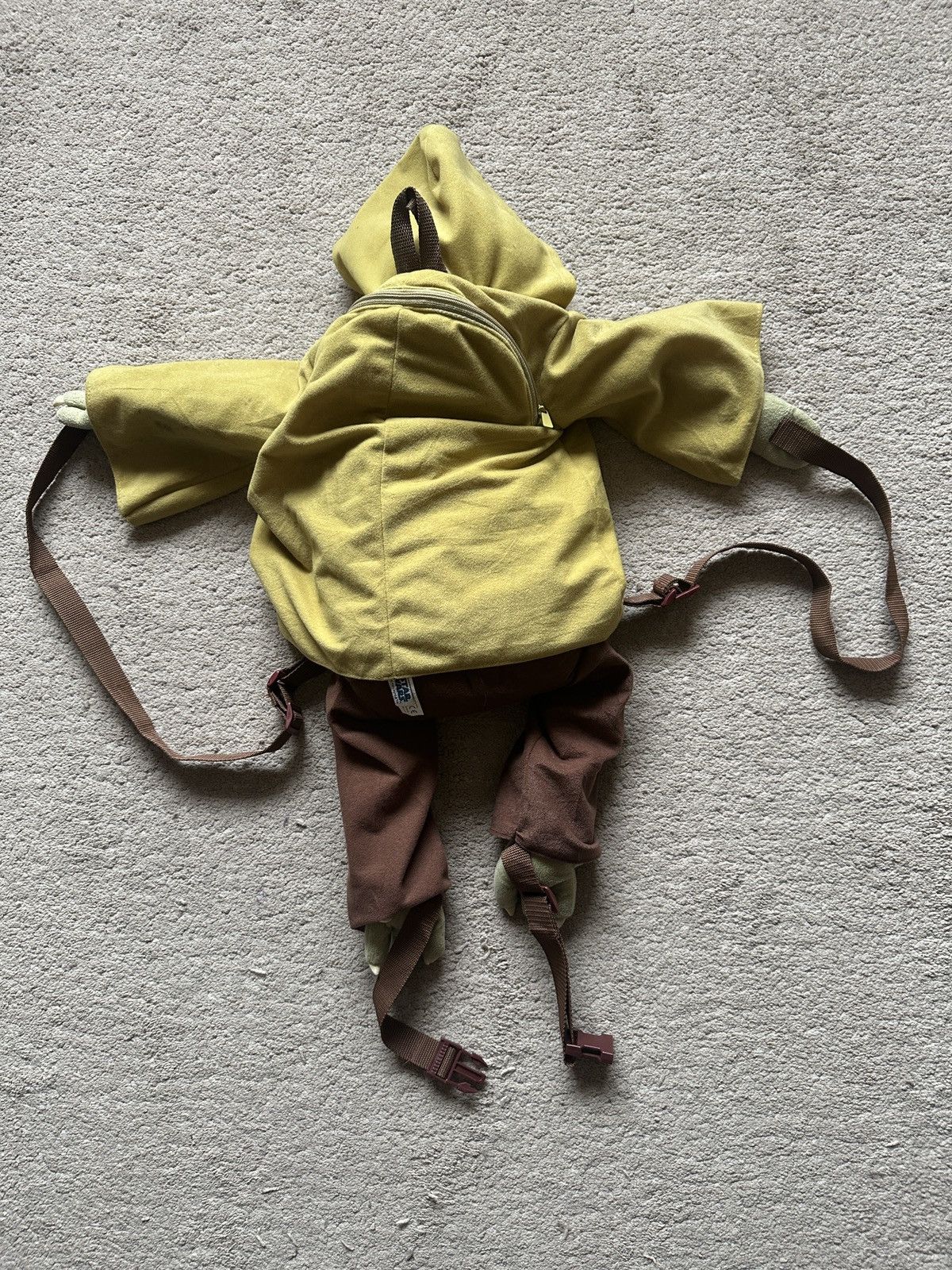 Star Wars 1990s Star Wars Yoda Plush & Playful Backpack Size ONE SIZE - 5 Thumbnail