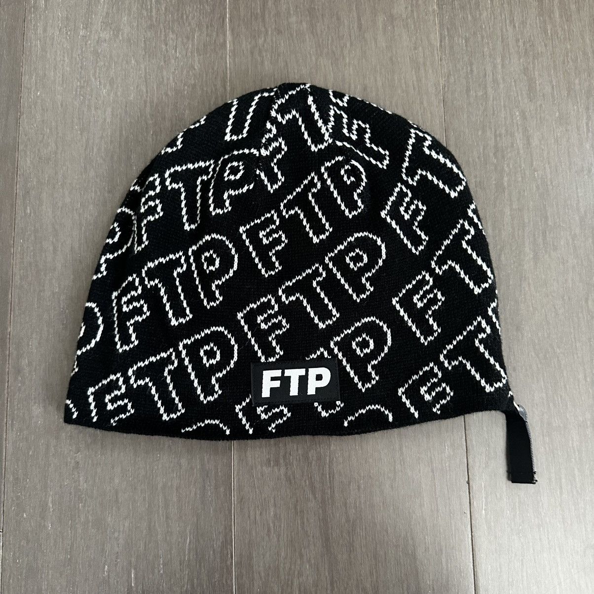 Fuck The Population FTP Zipper Beanie Black Size ONE SIZE - 1 Thumbnail