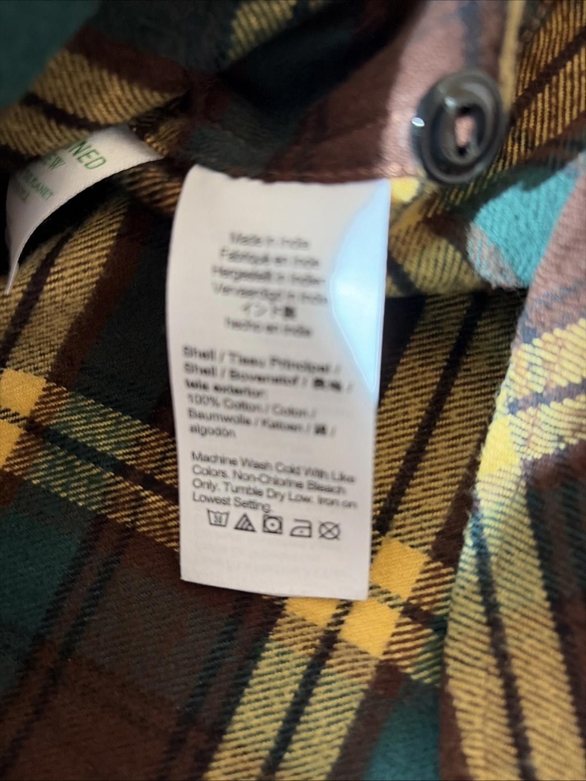 J.Crew J. CREW Mid-Weight Flannel Shirt Classic Fit Size US M / EU 48-50 / 2 - 3 Thumbnail