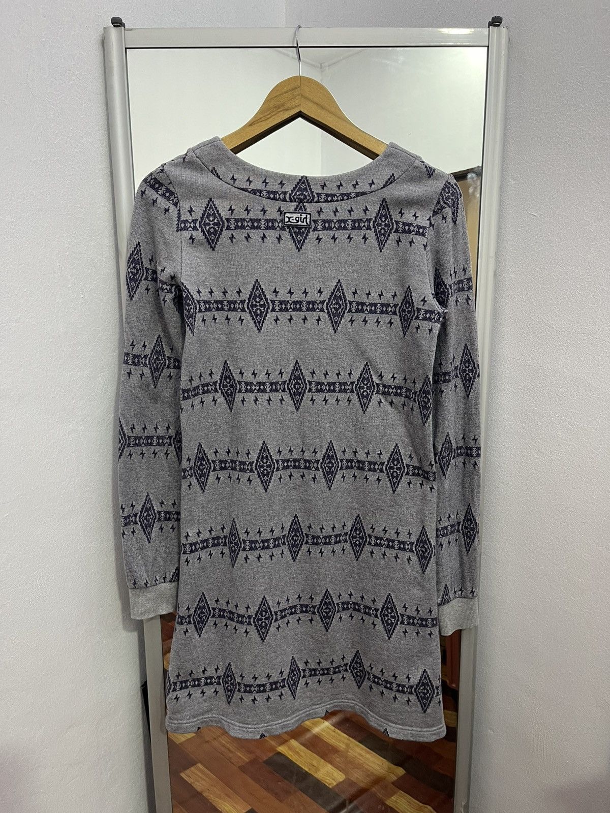 X-Girl X-girl Tribal Pattern Long Sleeve Dress Size S / US 4 / IT 40 - 13 Thumbnail