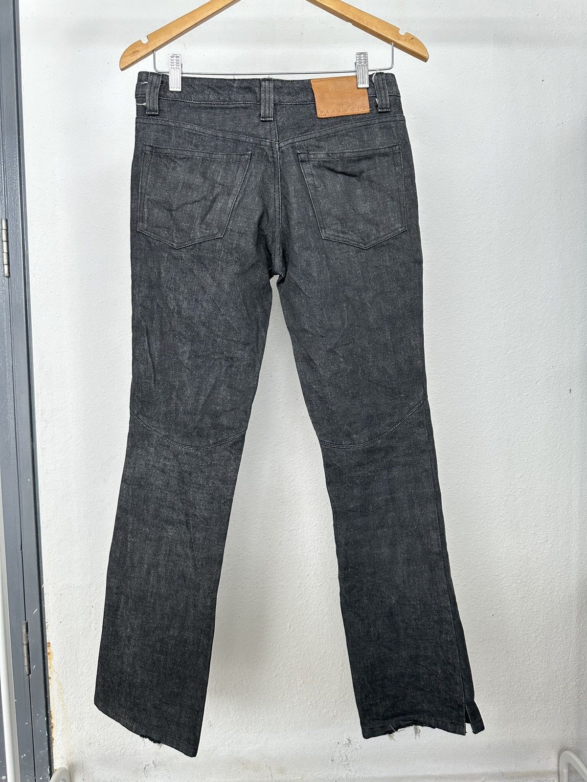 RIPVANWINKLE Size 30/31 - 00’s Paranoid Japan paneled biker jeans Size US 30 / EU 46 - 15 Thumbnail