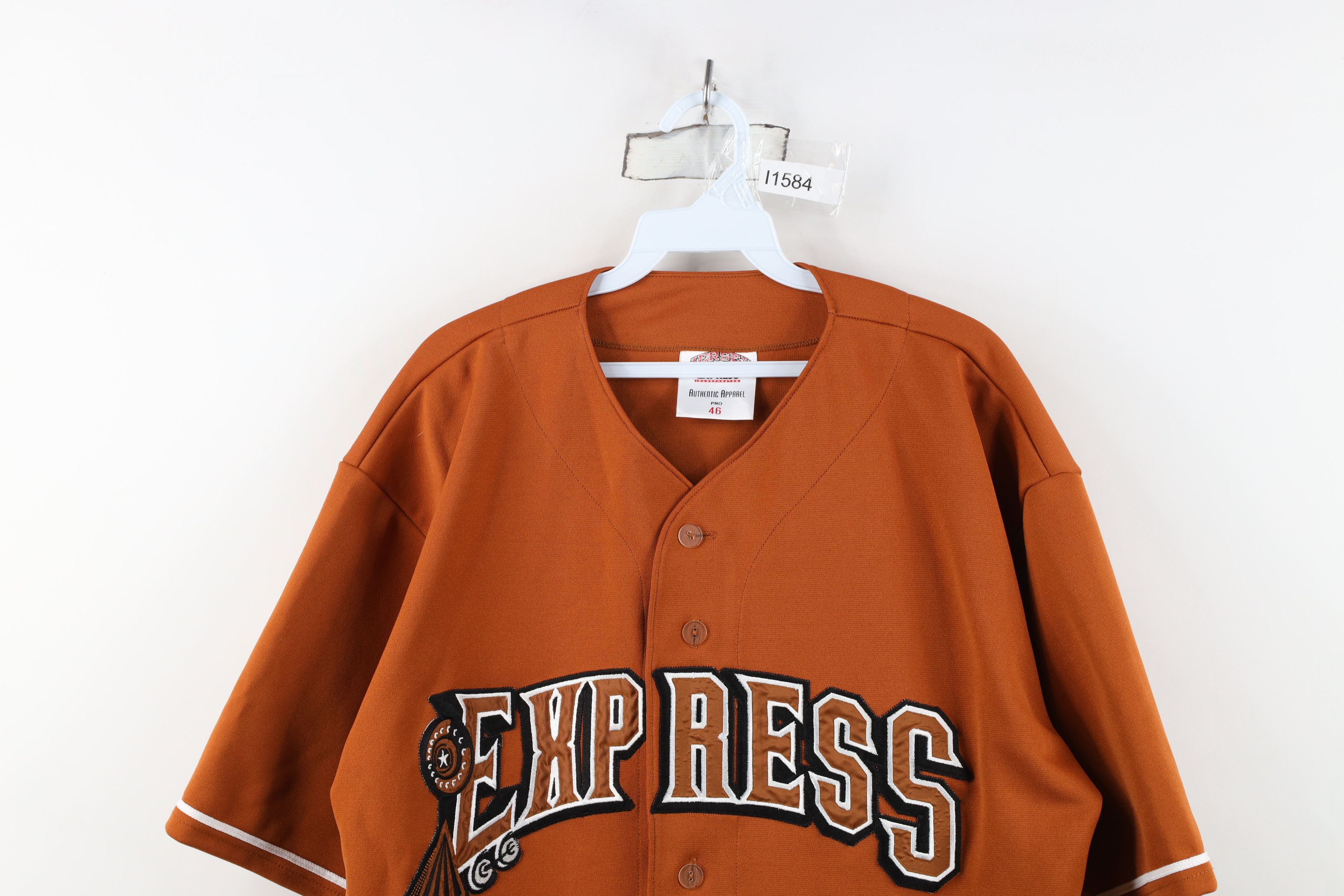 Vintage Minor League Baseball Round Express Baseball Game Jersey Size US XXL / EU 58 / 5 - 2 Thumbnail