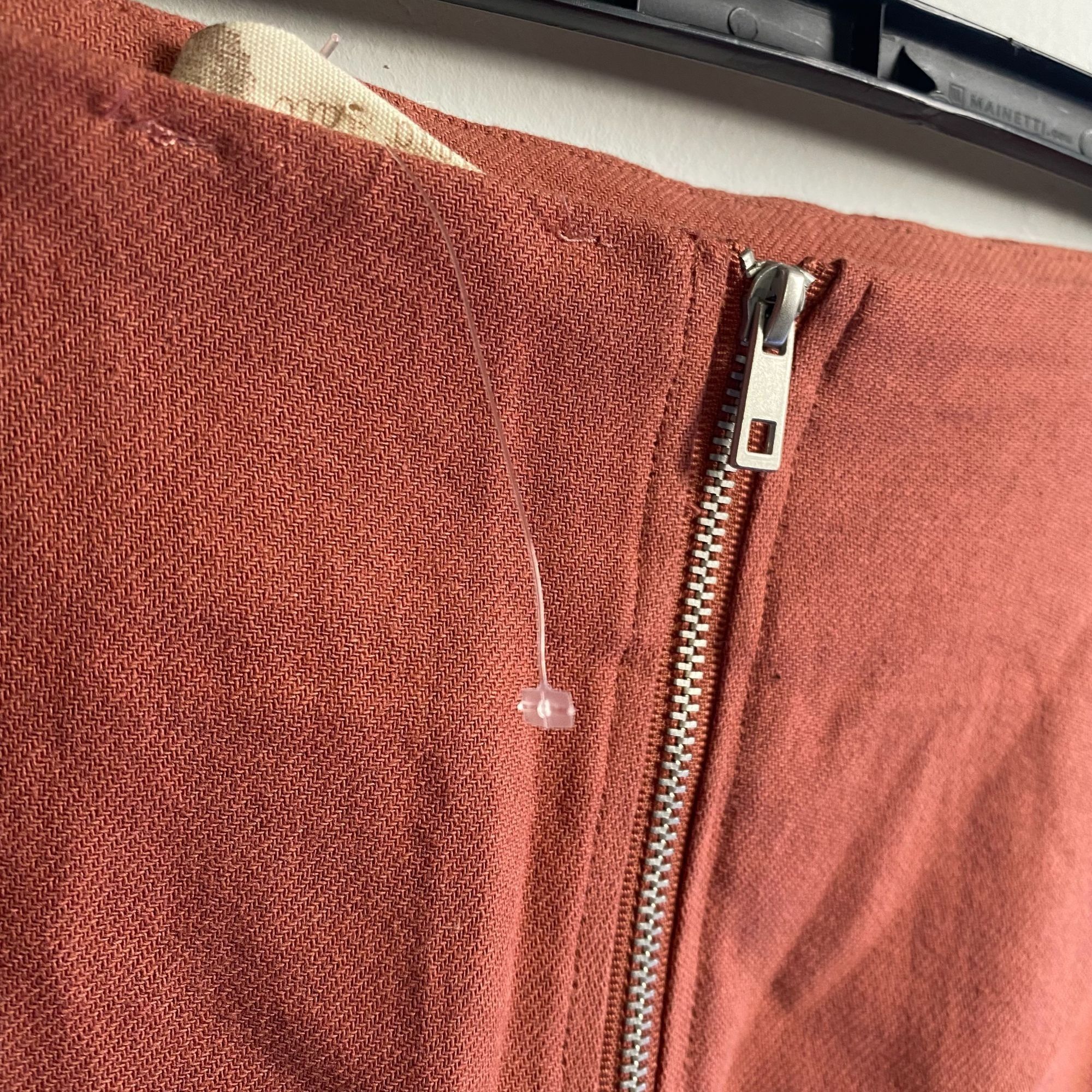 Other Altar'd State Rust Scalloped Hem Embroidered Skirt Size Larg Size 32" / US 10 / IT 46 - 6 Thumbnail