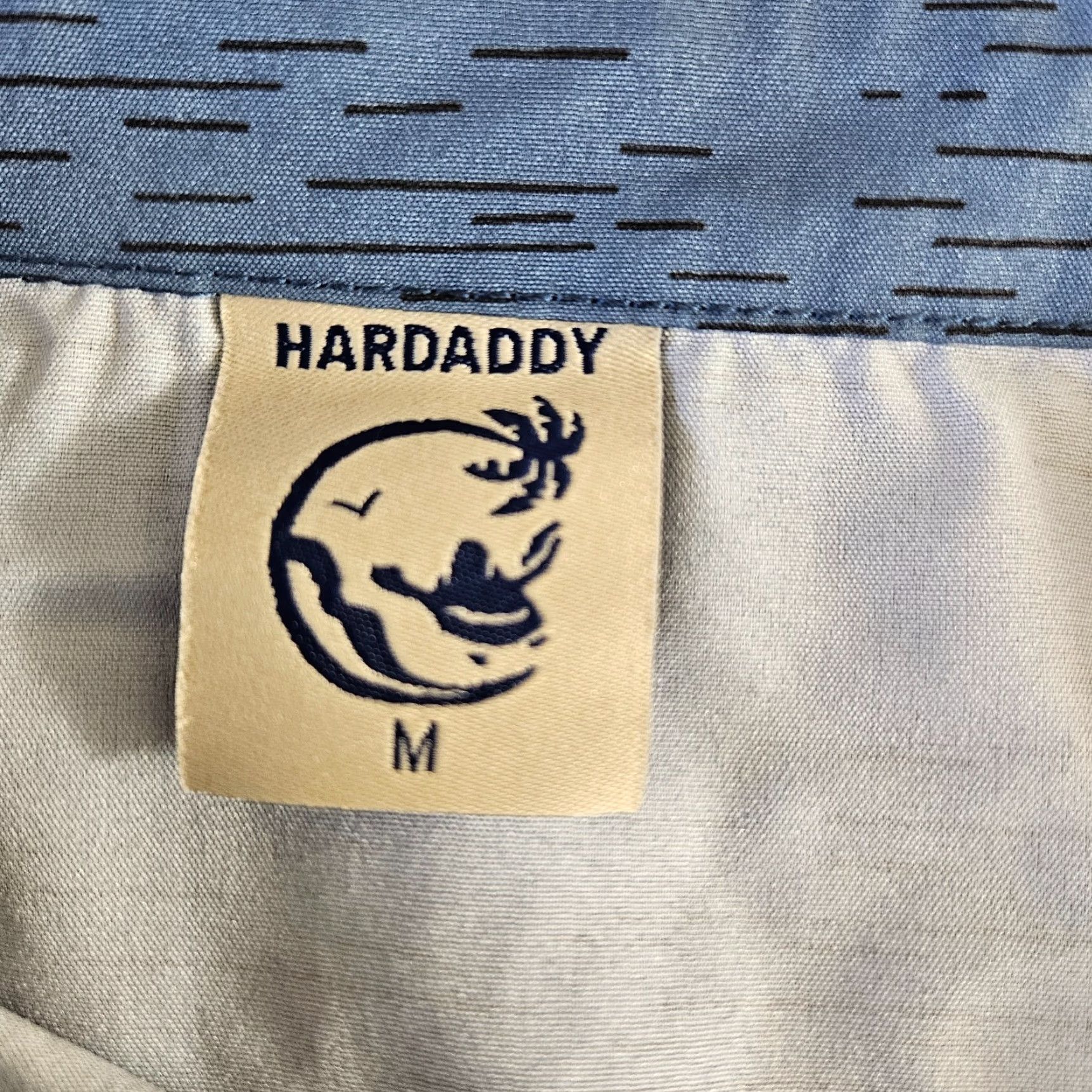 Vintage Hardaddy Mens Shirt Sz Medium Blue Green Button Front Martinis Cocktails Size US M / EU 48-50 / 2 - 5 Thumbnail