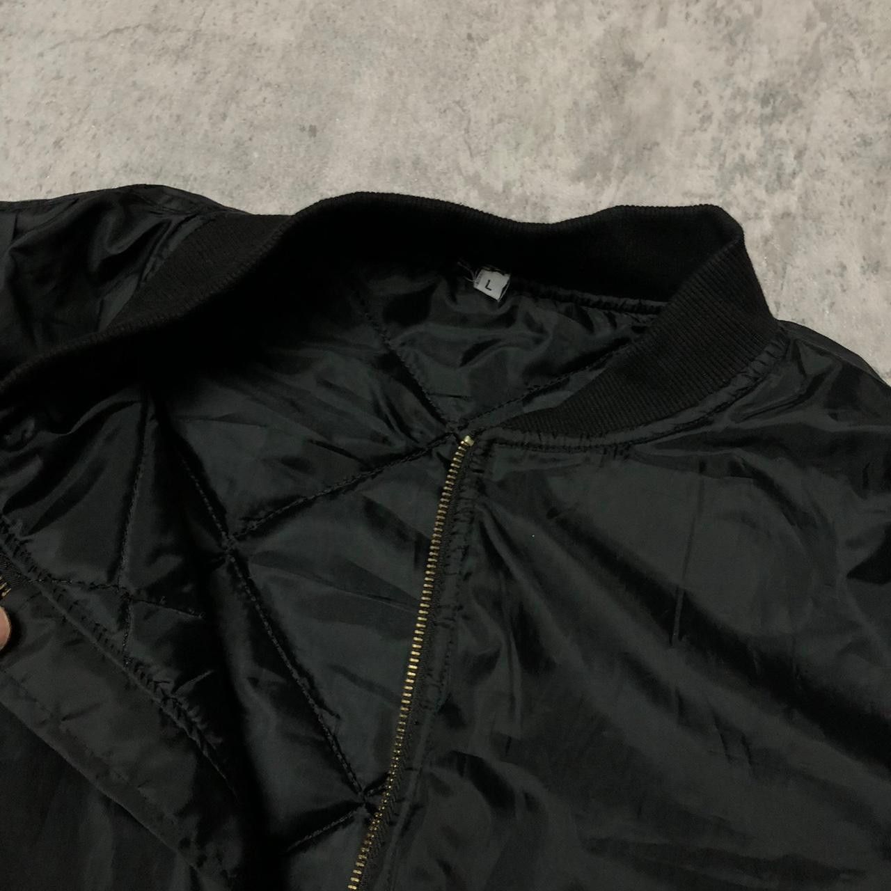 Other Black bomber jacket with gold zipper #bomberjacket Size L / US 10 / IT 46 - 4 Thumbnail