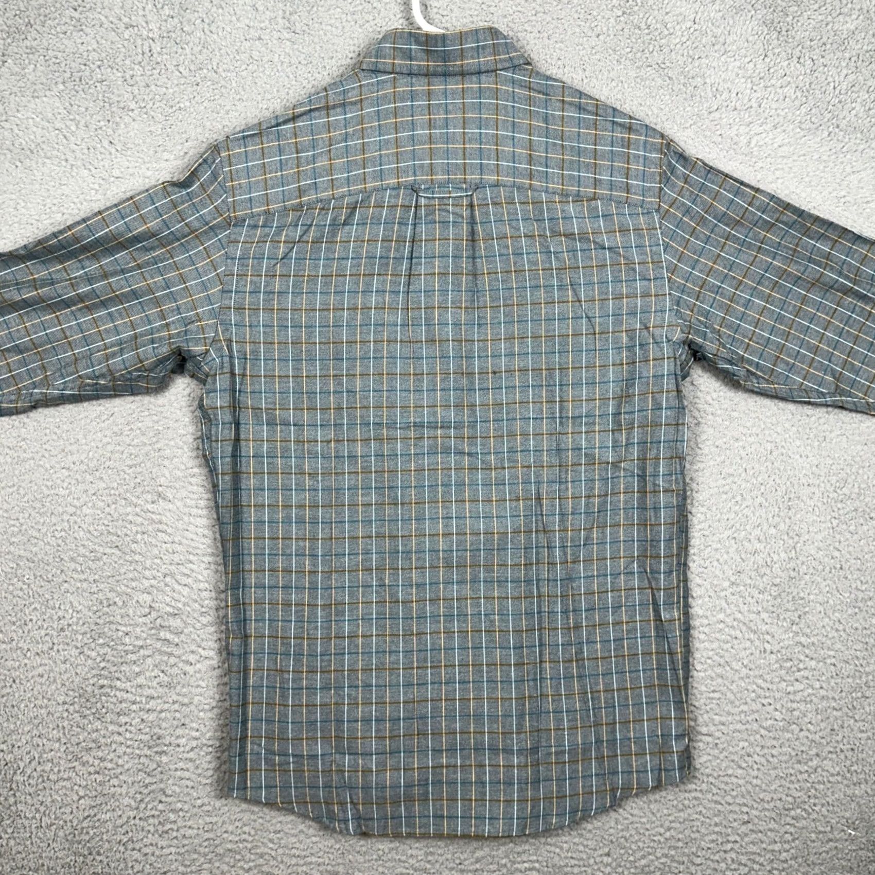Orvis Orvis Shirt Mens Small Gray Blue Plaid Button Down Pocket Classic Fit Long Sleeve Casual Workwear Size US S / EU 44-46 / 1 - 2 Thumbnail