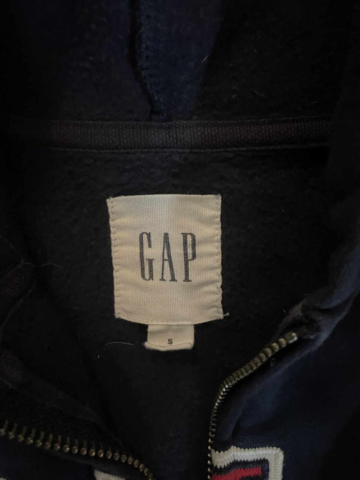 Gap × Vintage GAP Zip Up Hoodie Size US S / EU 44-46 / 1 - 2 Thumbnail