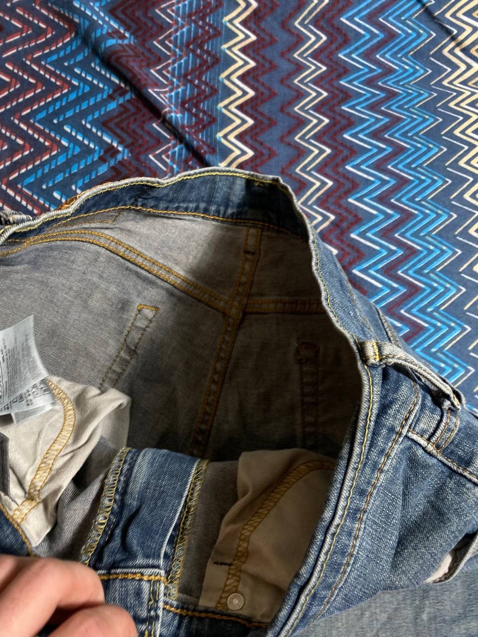 Levi's blue jeans pants Levi's w34 Y2K vintage streetwear Size US 34 / EU 50 - 17 Thumbnail