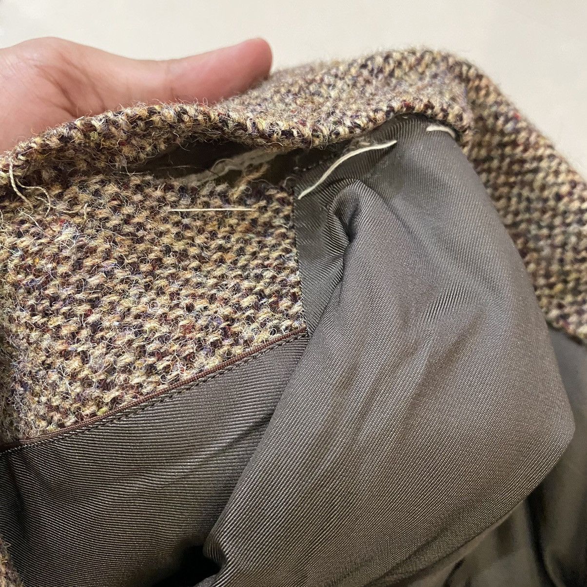 Harris Tweed 🌟HARRIS TWEED X MEN’S BIGI WOOL KNIT HERRINGBONE JACKET Size US S / EU 44-46 / 1 - 11 Thumbnail