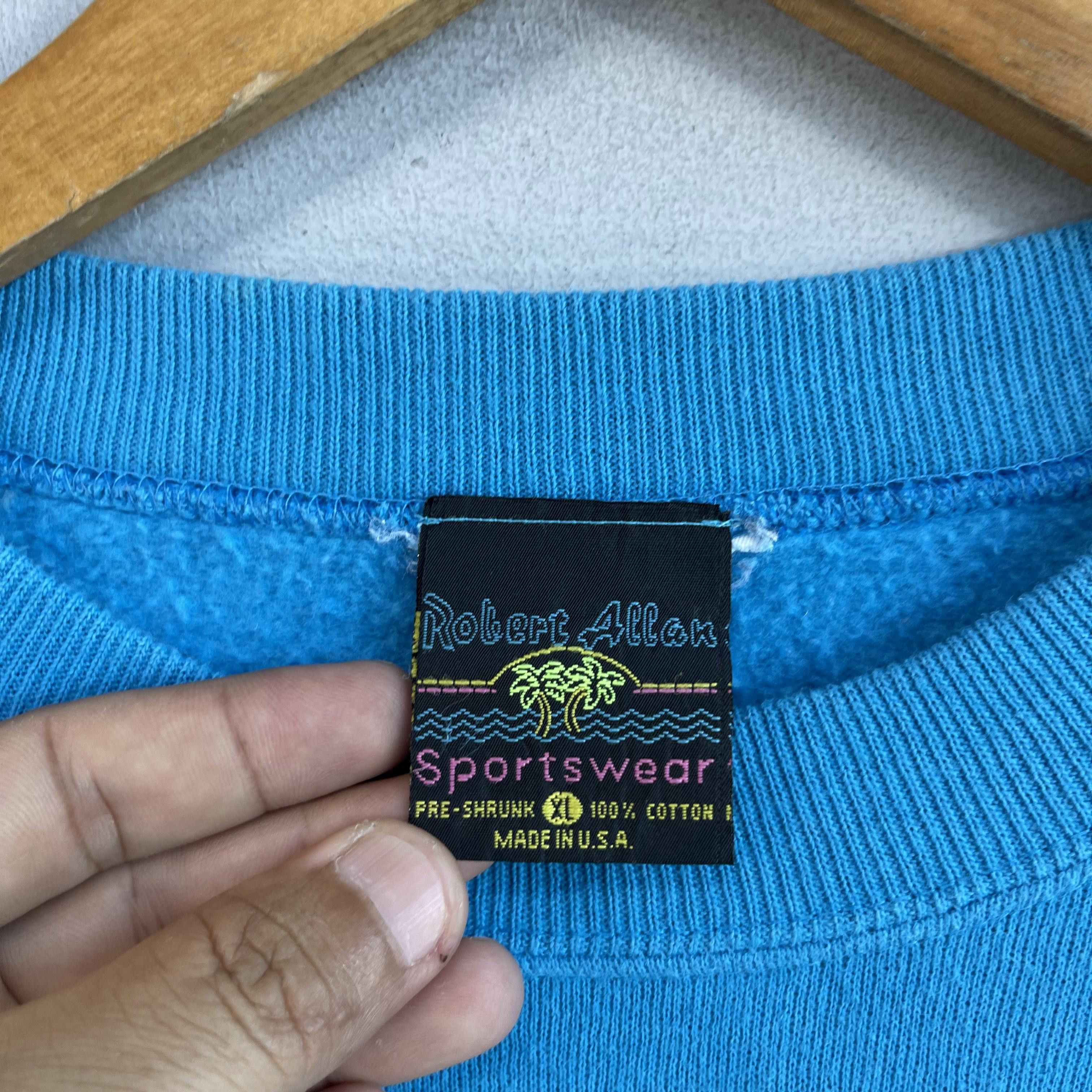Vintage Vintage PALM SPRING California Printed Crewneck Sweatshirt Size US XL / EU 56 / 4 - 5 Thumbnail