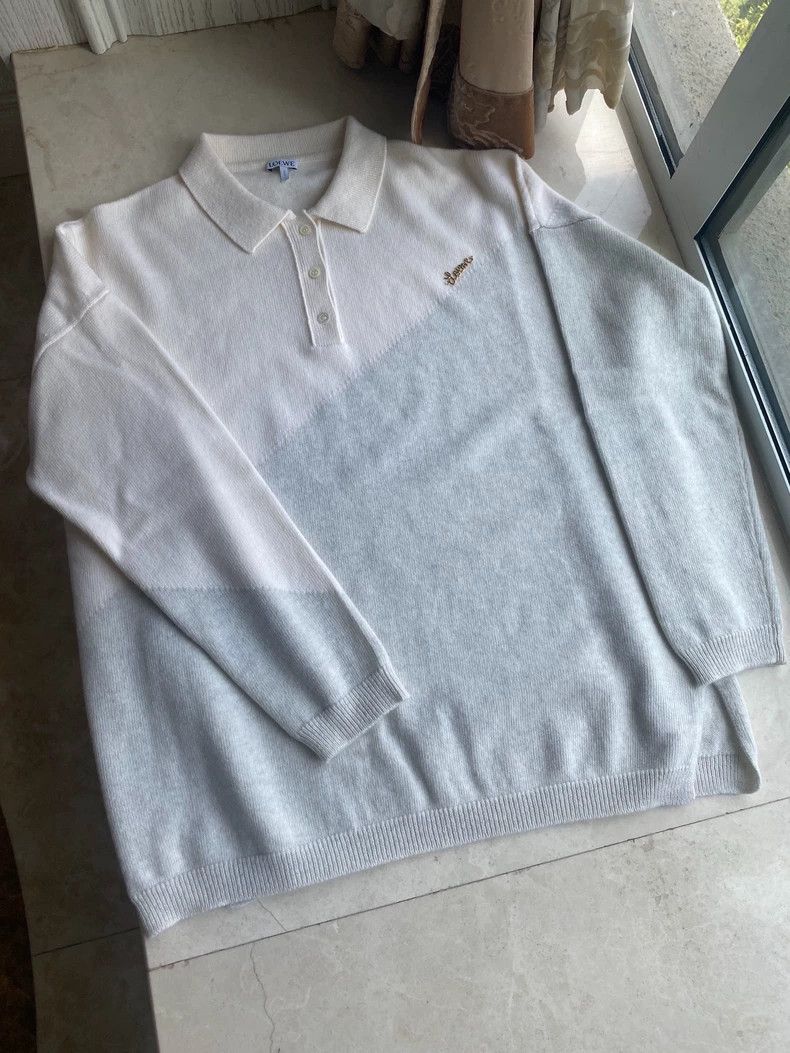 Loewe LOEWE Polo collar sweater Size M / US 6-8 / IT 42-44 - 1 Thumbnail
