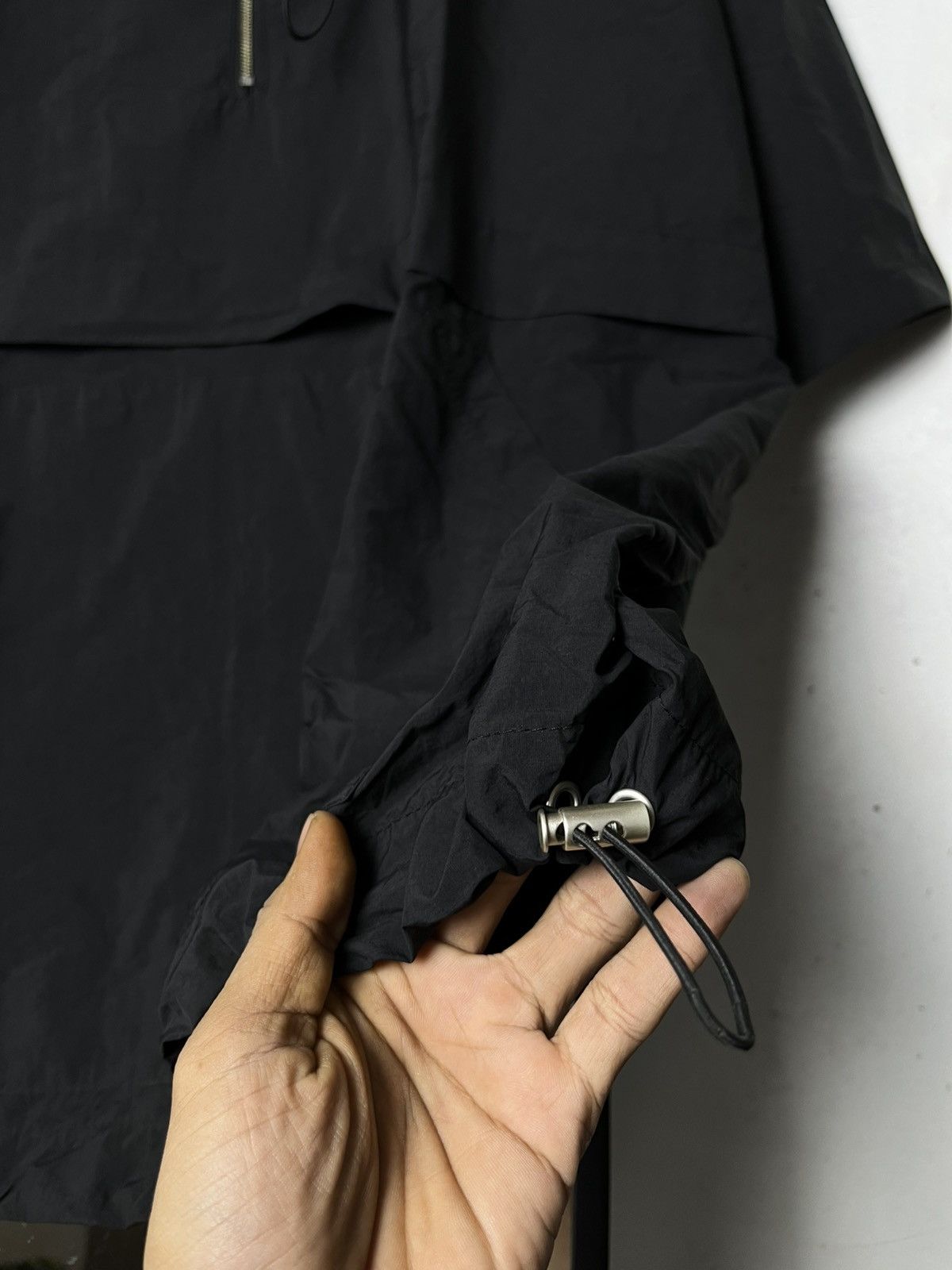 Japanese Brand halfzip nylon outer jacket whatever /cdg/kapital/isseymiyake Size US L / EU 52-54 / 3 - 5 Thumbnail