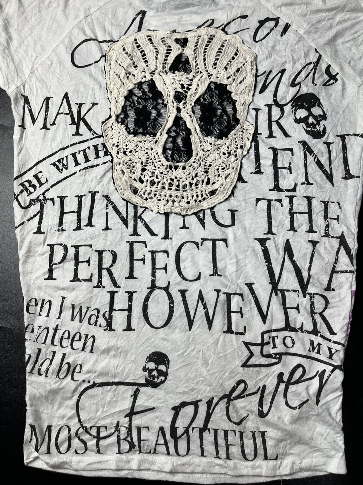 Japanese Brand Japanese Lazy Daisy Big Skulls and cross Size US L / EU 52-54 / 3 - 4 Thumbnail