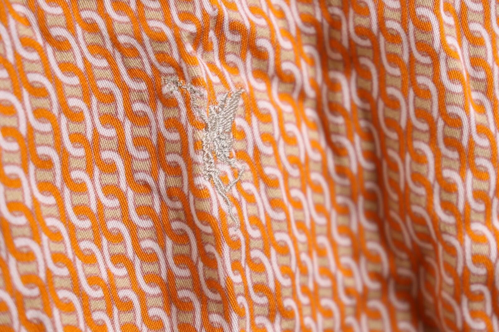 Designer Emily Van Den Bergh Orange All Over Top Shirt Size M Size M / US 6-8 / IT 42-44 - 12 Thumbnail