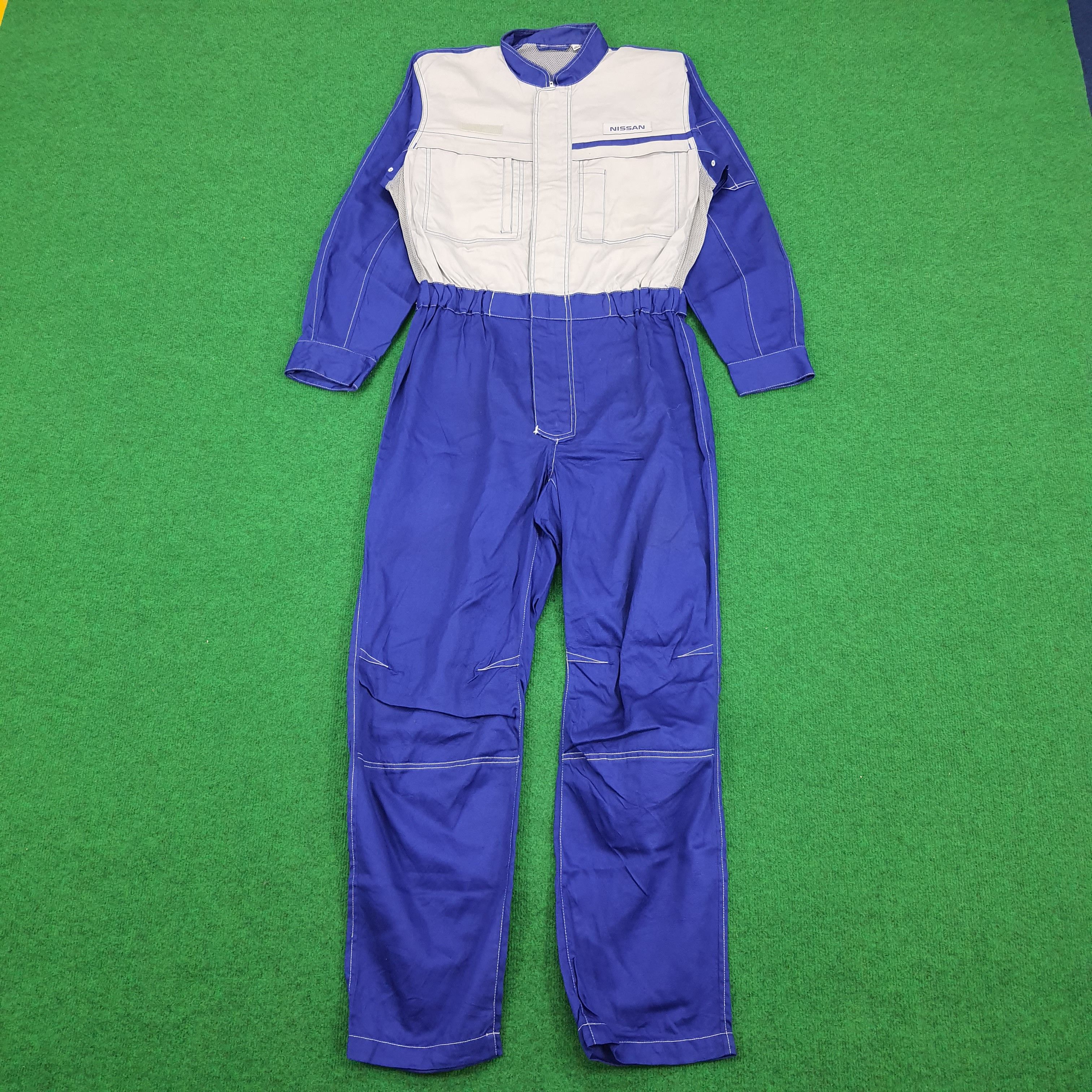 Japanese Brand × Vintage Vintage NISSAN Japan Racing Team Workwear Coverall Size US M / EU 48-50 / 2 - 4 Thumbnail