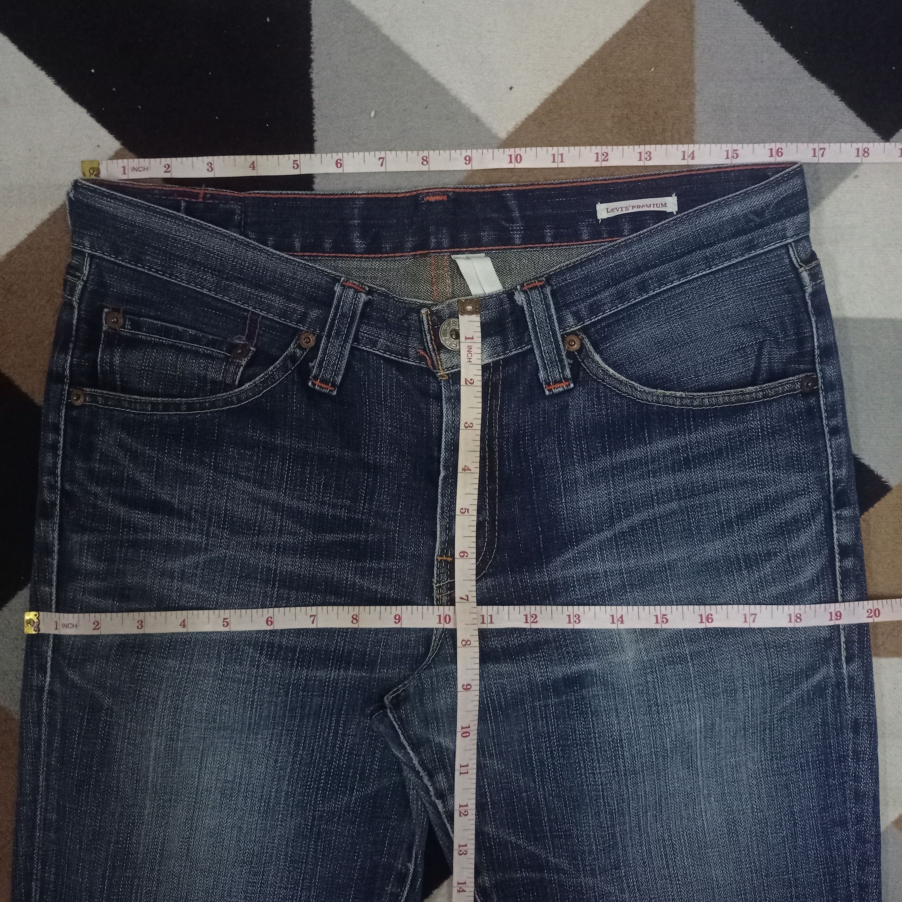 Levi's × Levi's Vintage Clothing Vintage 90s Levis 517 Japan Blue Wash Distressed Flare Jeans Size US 33 - 9 Thumbnail