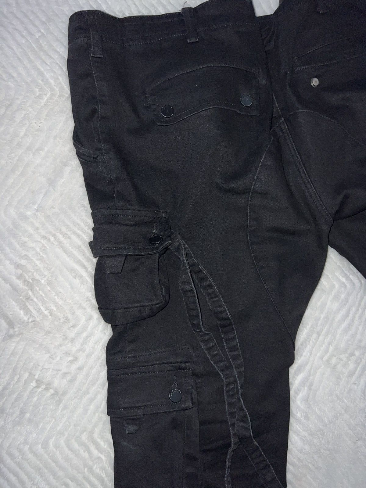 Japanese Brand Stacked Flared Jeans Size US 38 / EU 54 - 8 Thumbnail