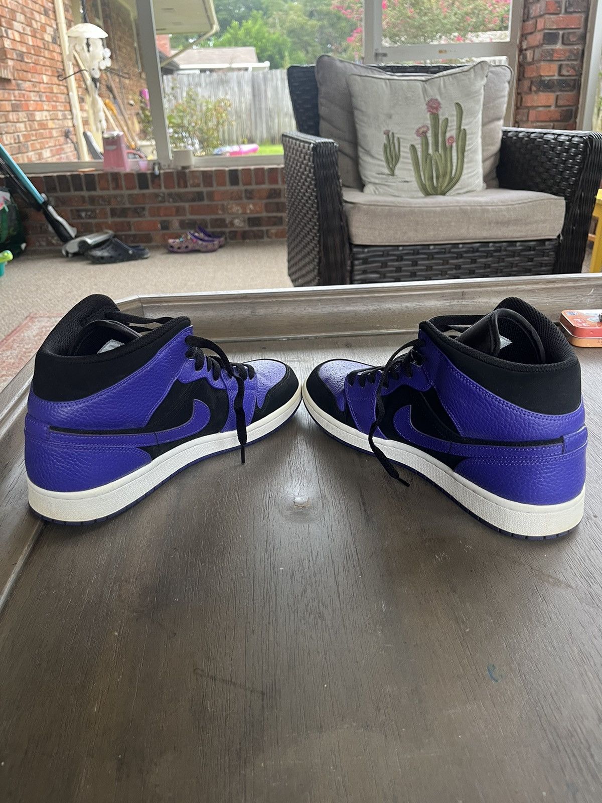 Jordan Brand Jordan 1 Mid Dark Concord Size US 10.5 / EU 43-44 - 5 Thumbnail