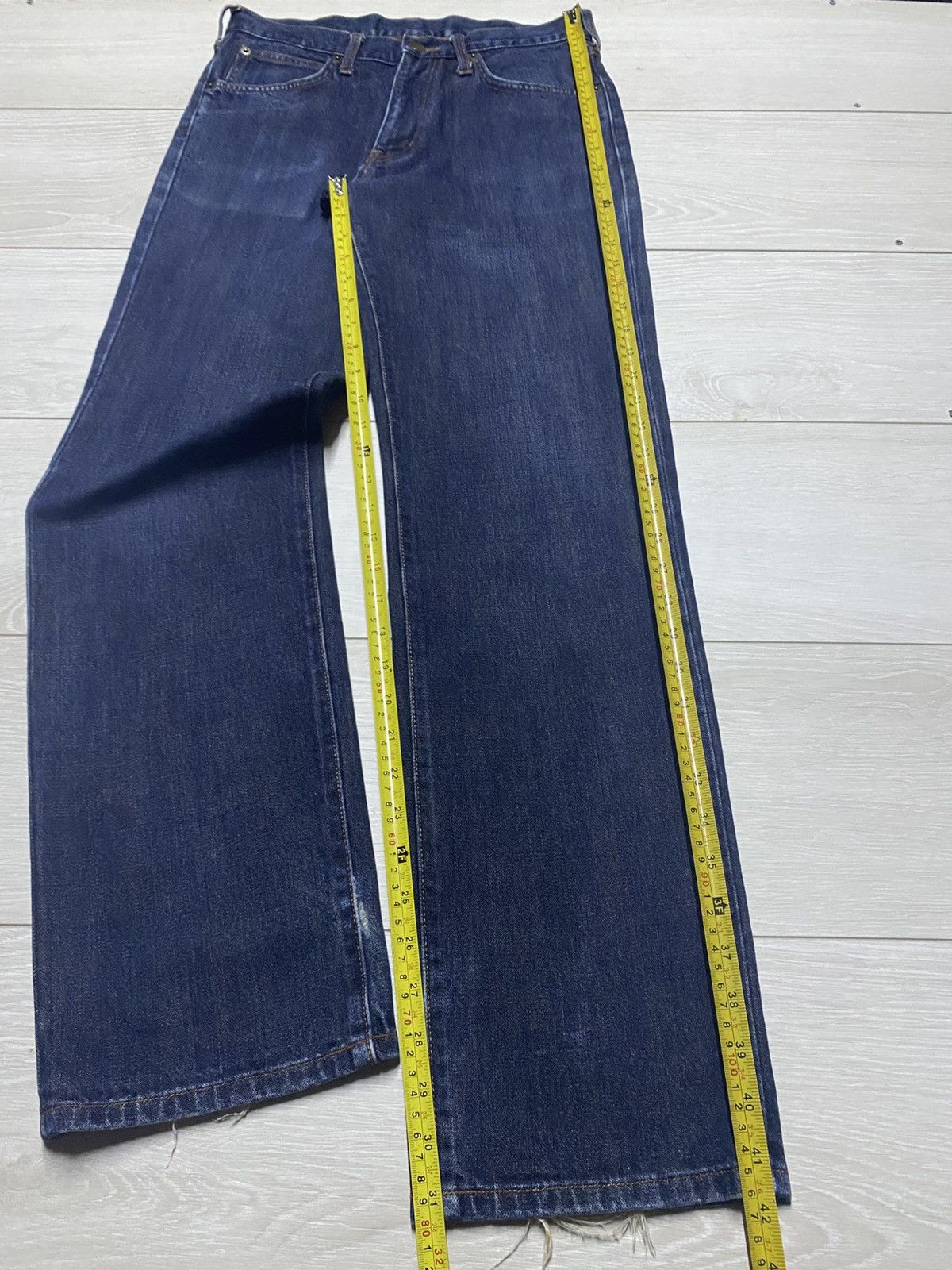 Gant × Wrangler Vintage Wrangler Sanforized Blue Wash Slim Jeans Size US 29 - 12 Thumbnail