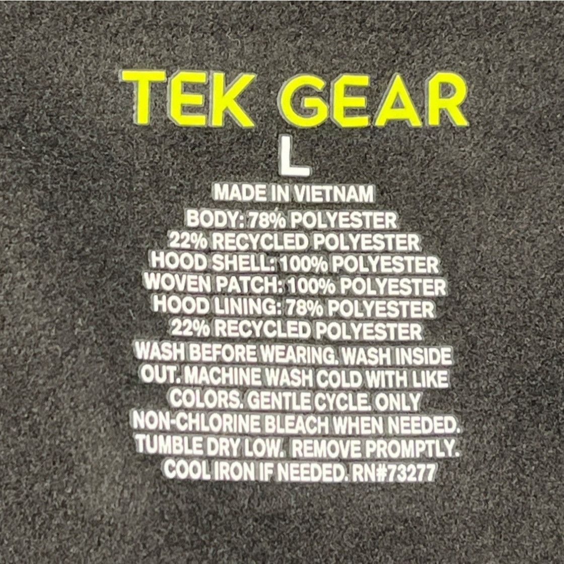 Tek Gear Tek Gear Men's Black Hoodie/Pullover Size L SKU 4535 Size US L / EU 52-54 / 3 - 6 Thumbnail