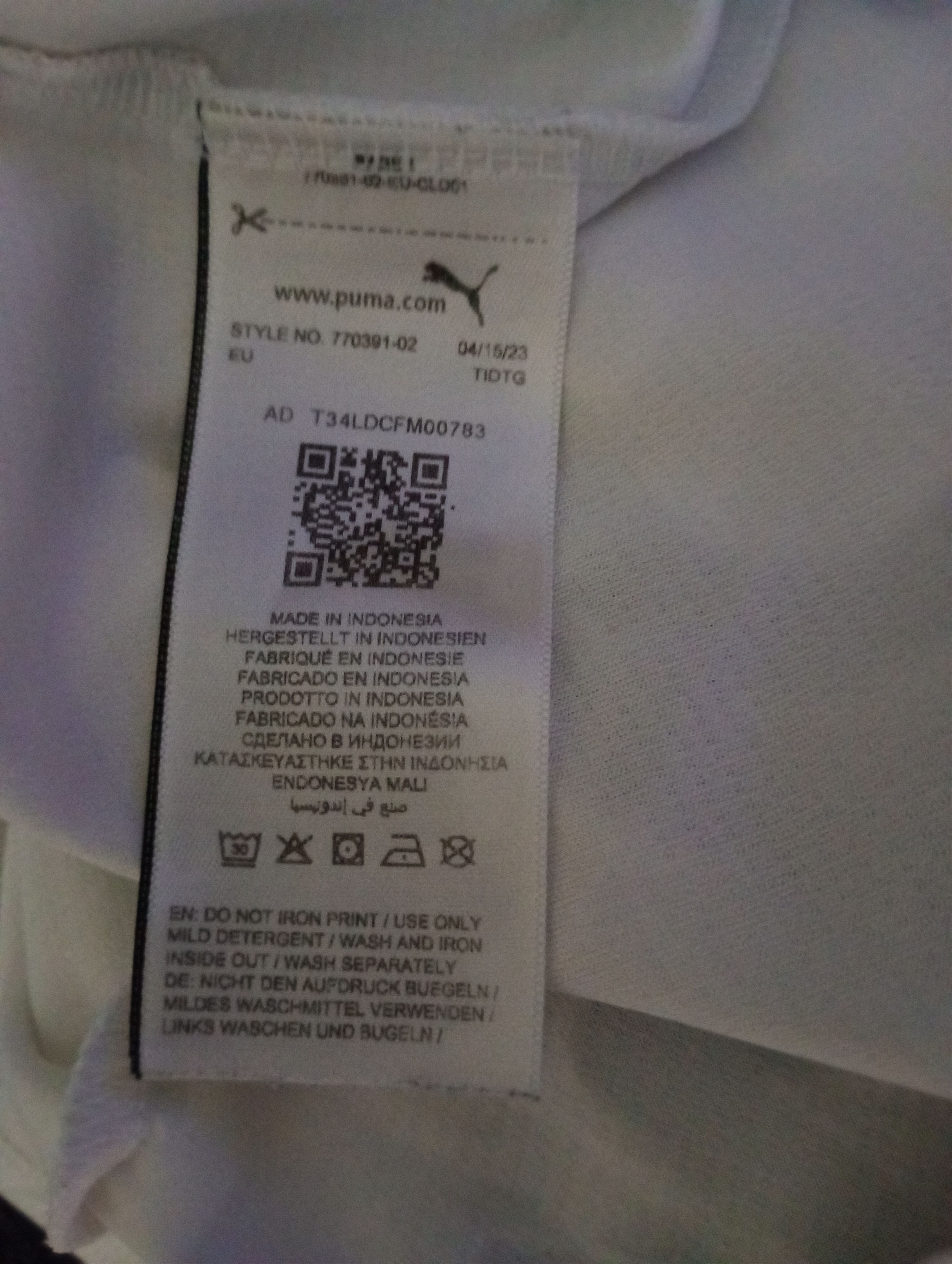 Puma Puma AC Milan Away Jersey 2023-2024 Size US M / EU 48-50 / 2 - 14 Thumbnail