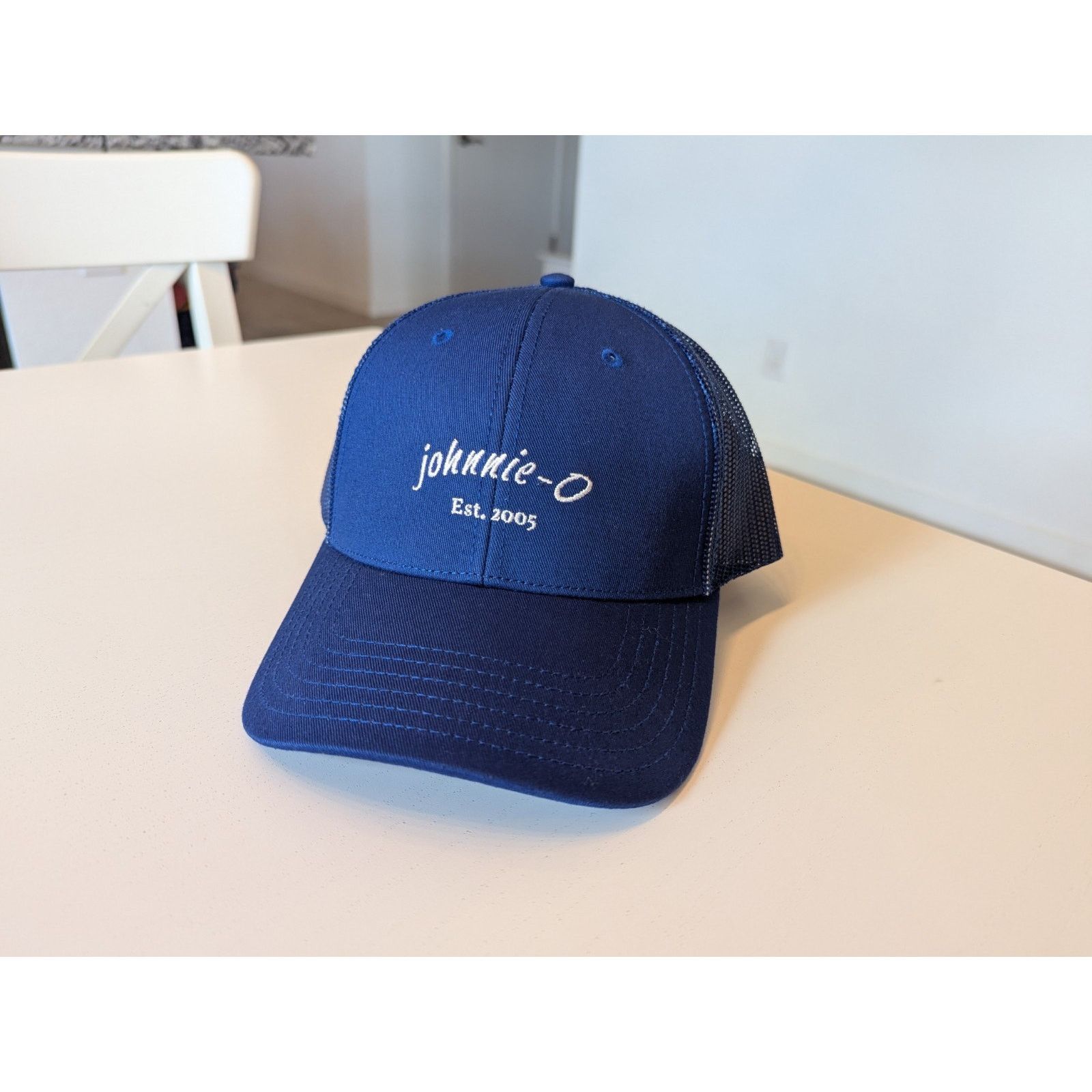 johnnie-O Johnnie O Hat Cap Snap One Size Blue Baseball Golf Snapback Size ONE SIZE - 1 Thumbnail