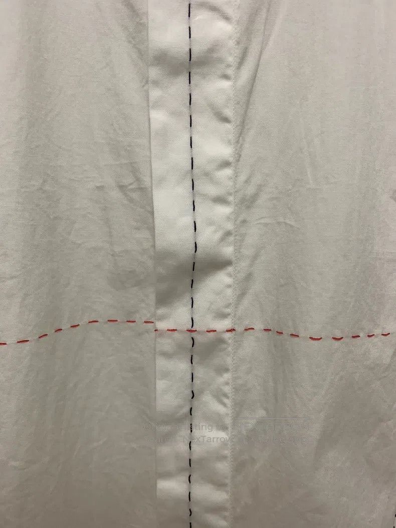 Dior Dior size 41 Black and Red Stitch Shirt Size US S / EU 44-46 / 1 - 6 Thumbnail
