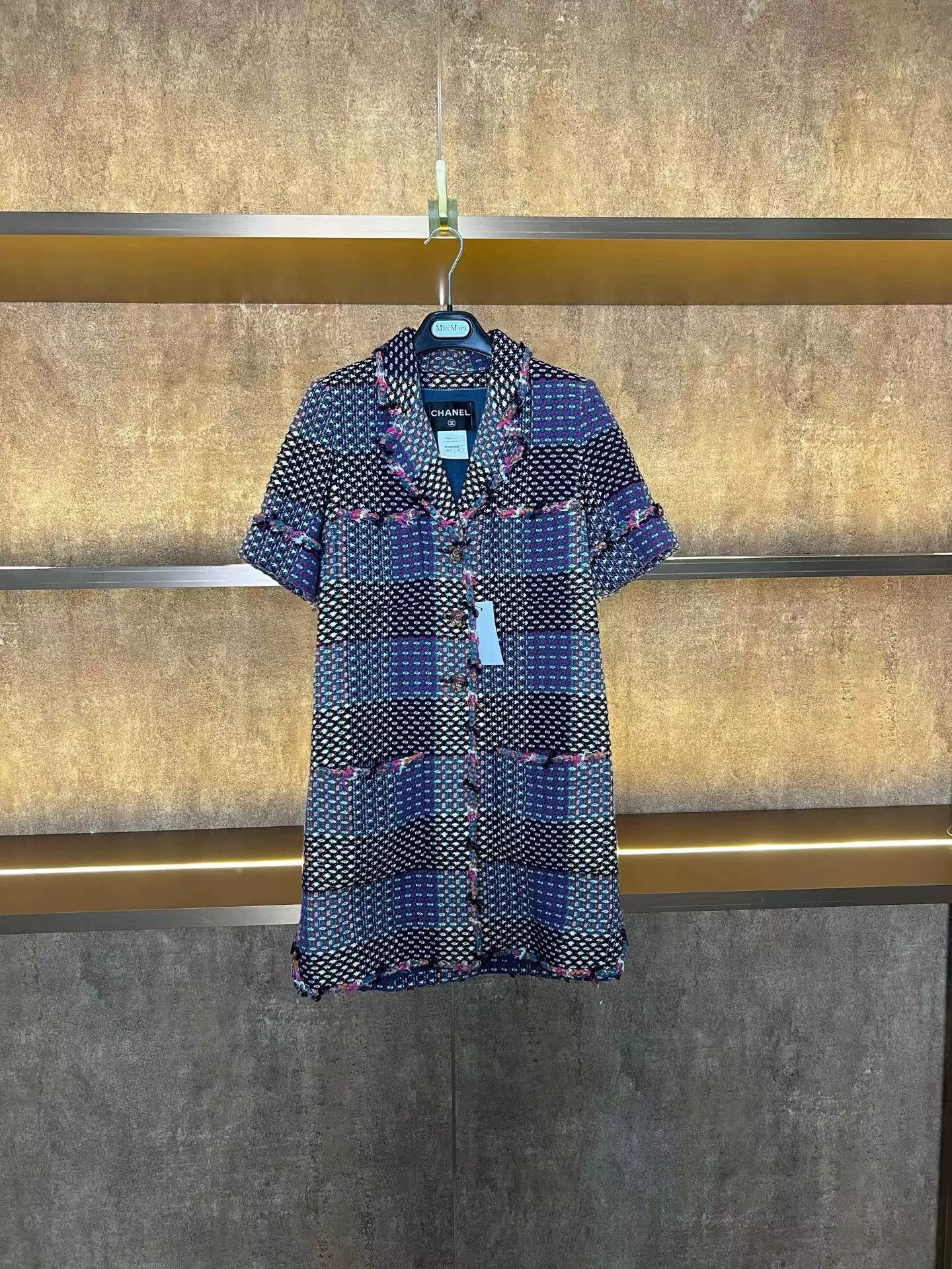 Chanel Chanel Short-Sleeve Dress Size 36 Size XS / US 0-2 / IT 36-38 - 1 Thumbnail