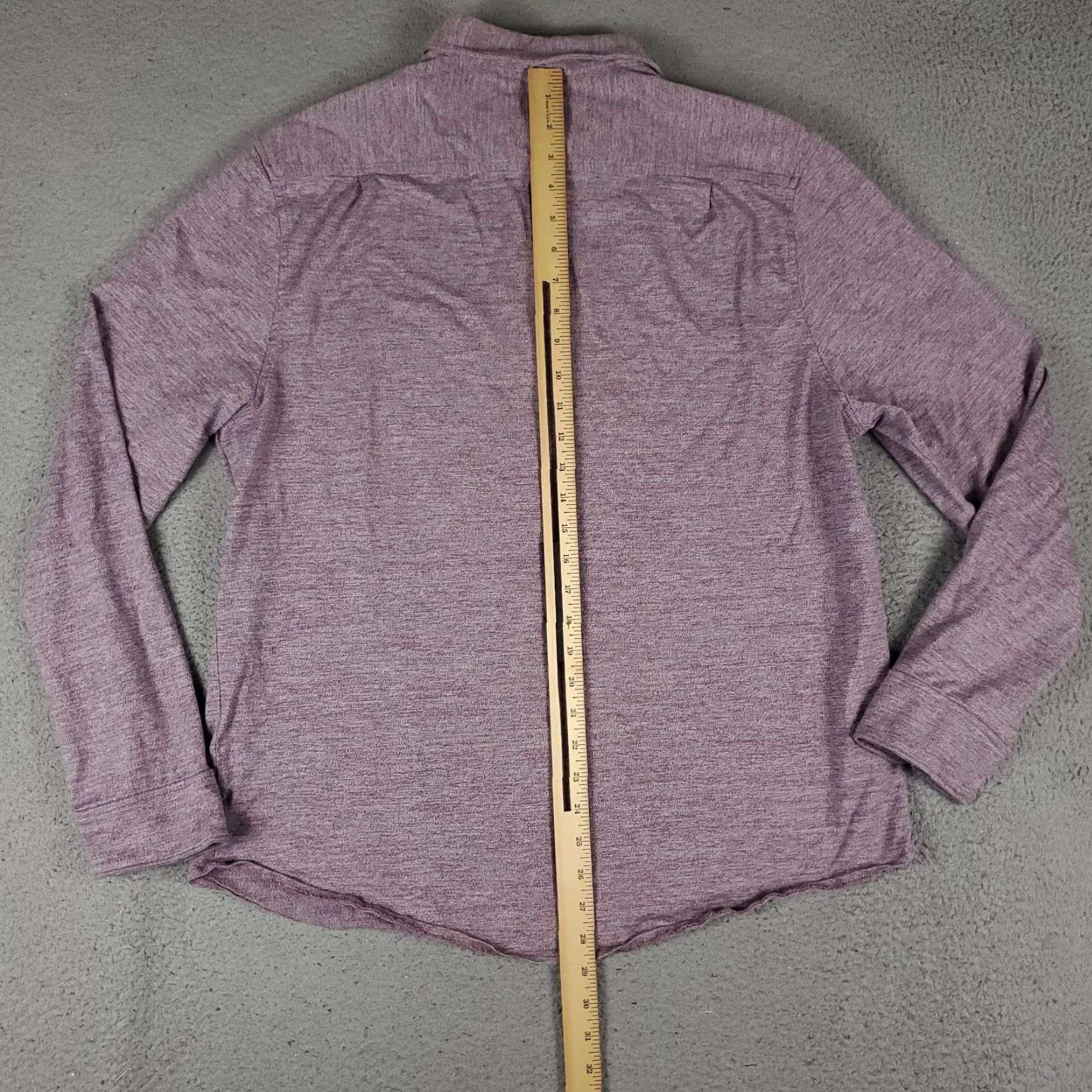 Original Penguin VINTAGE Penguin Shirt Mens 2XL Red Solid Long Sleeve Button-Up Casual Classic All Seasons Winter Spring Summer Fall Mens Size US XXL / EU 58 / 5 - 3 Thumbnail