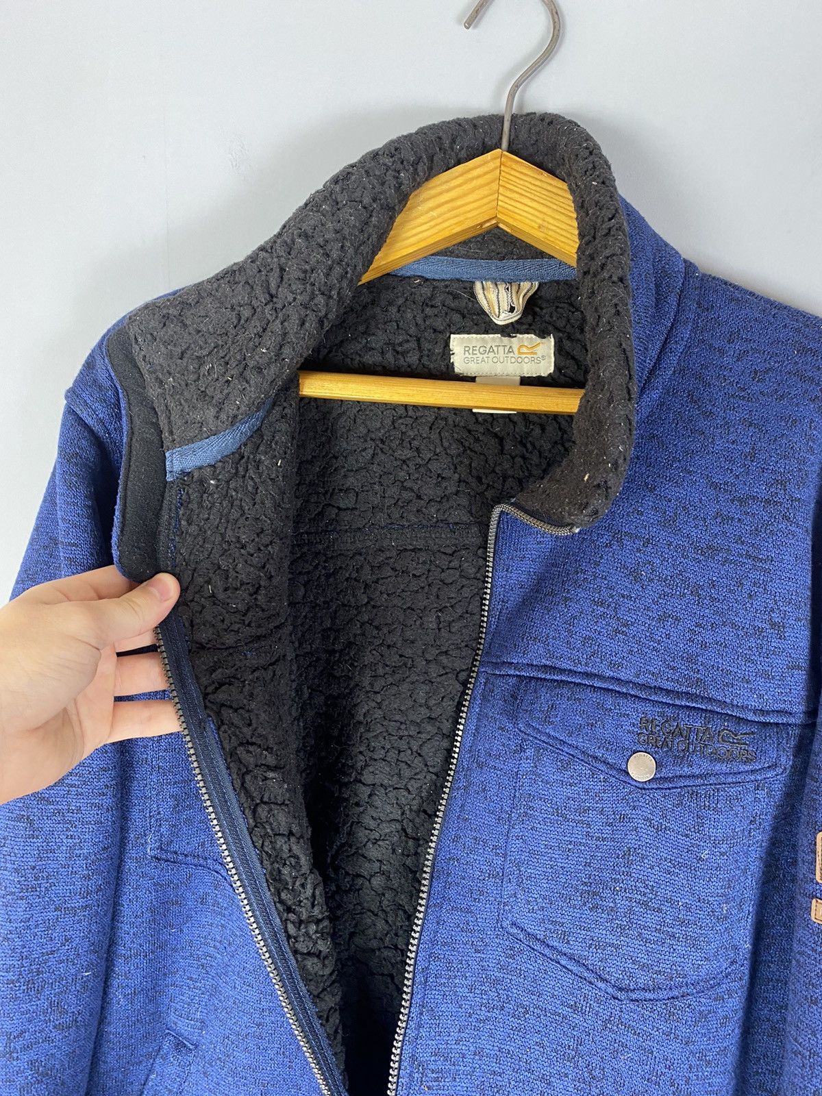 Japanese Brand × Vintage Vintage regatta fleece jacket Size US XL / EU 56 / 4 - 6 Thumbnail