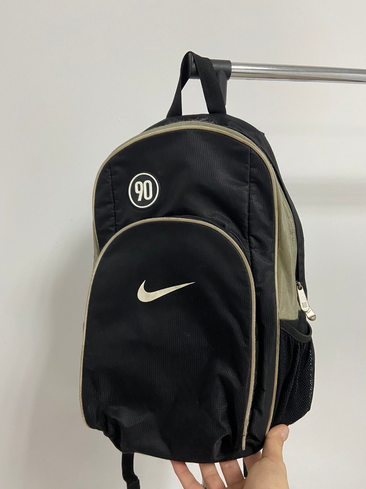 Pre-owned Nike X Vintage Nike Vintage Backpack 90 Sportswear In Black