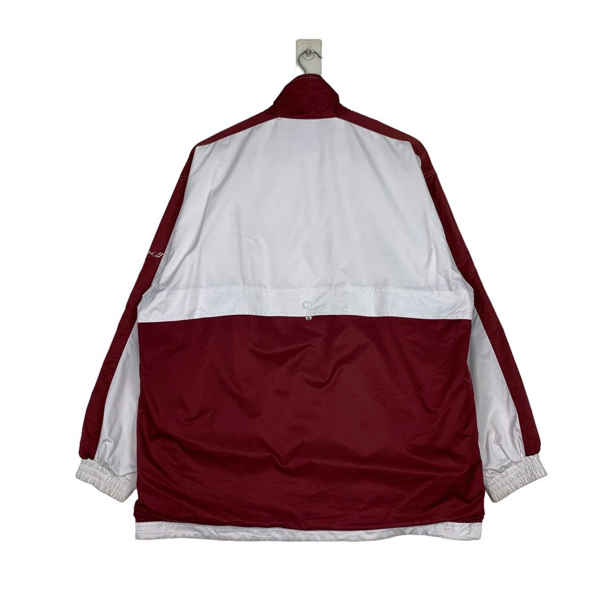 Sergio Tacchini SERGIO TACCHINI Red White Colorblock Light Jacket #1013-C45 Size US L / EU 52-54 / 3 - 17 Thumbnail