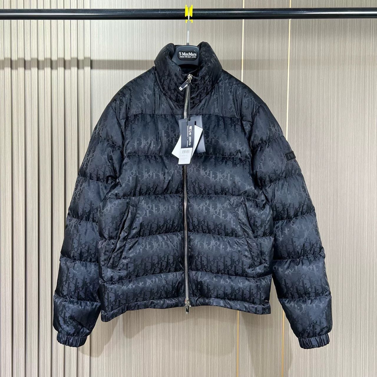 Dior Dior Black Monogram All-Over Down Jacket Size US S / EU 44-46 / 1 - 1 Thumbnail