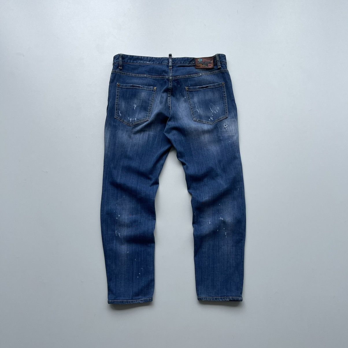 Dsquared2 Dsquared2 Distressed Cool Guy Slim Fit Stretch Jeans Blue Size US 36 / EU 52 - 3 Thumbnail