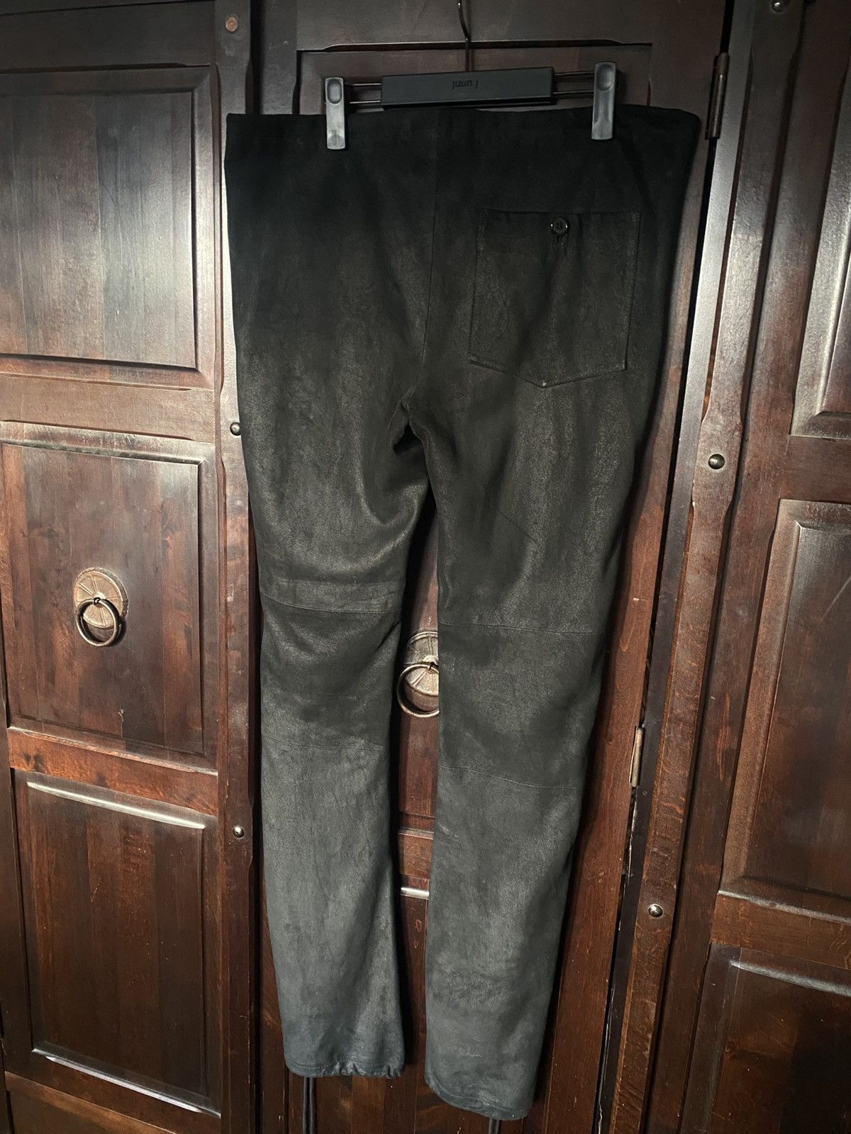 Ann Demeulemeester Ann Demeulemeester FW2003 leather trousers Size 27" / US 4 / IT 40 - 3 Thumbnail