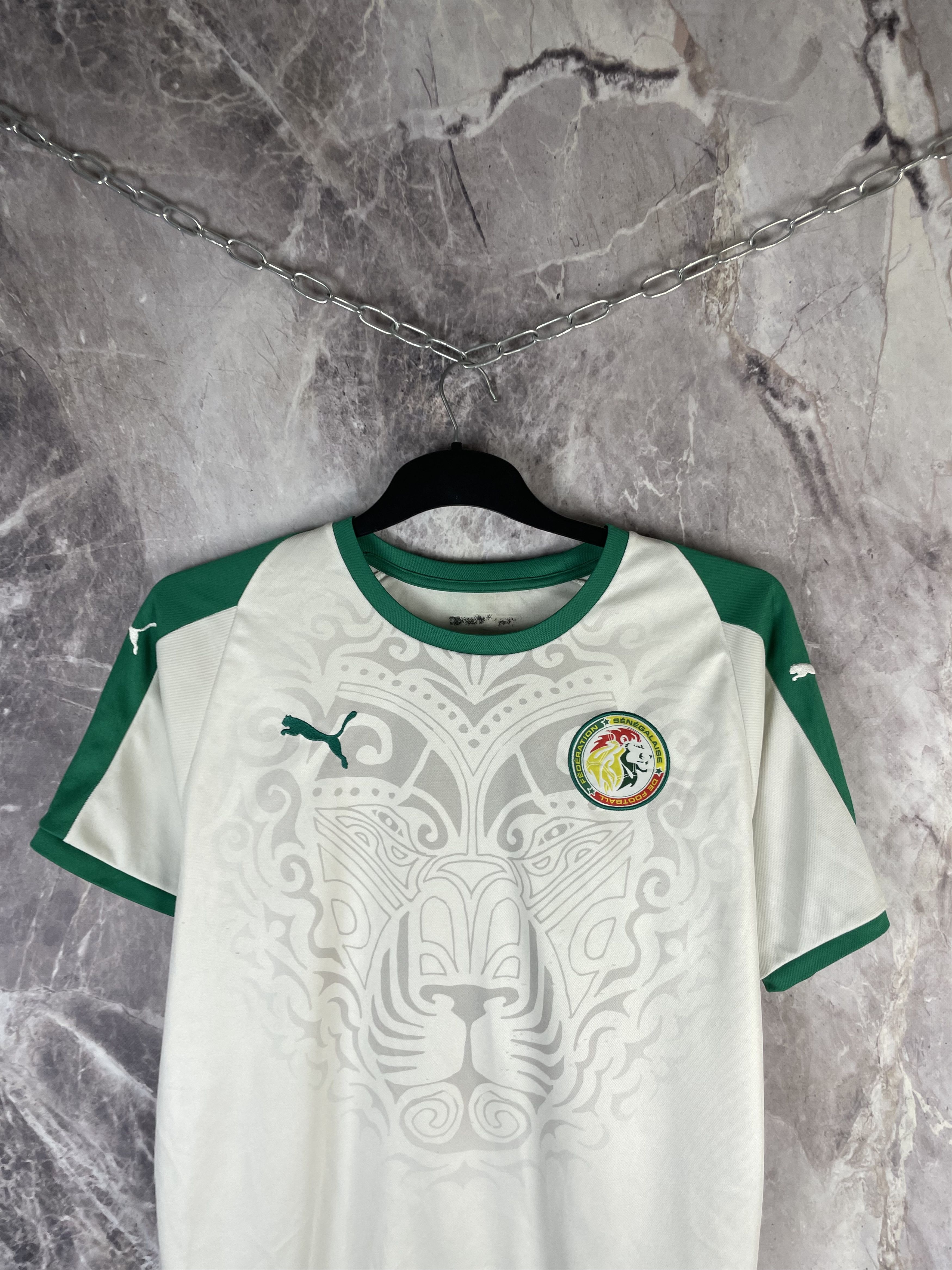 Puma Vintage Puma Senegal Federation Senegalaise Soccer Size US L / EU 52-54 / 3 - 3 Thumbnail