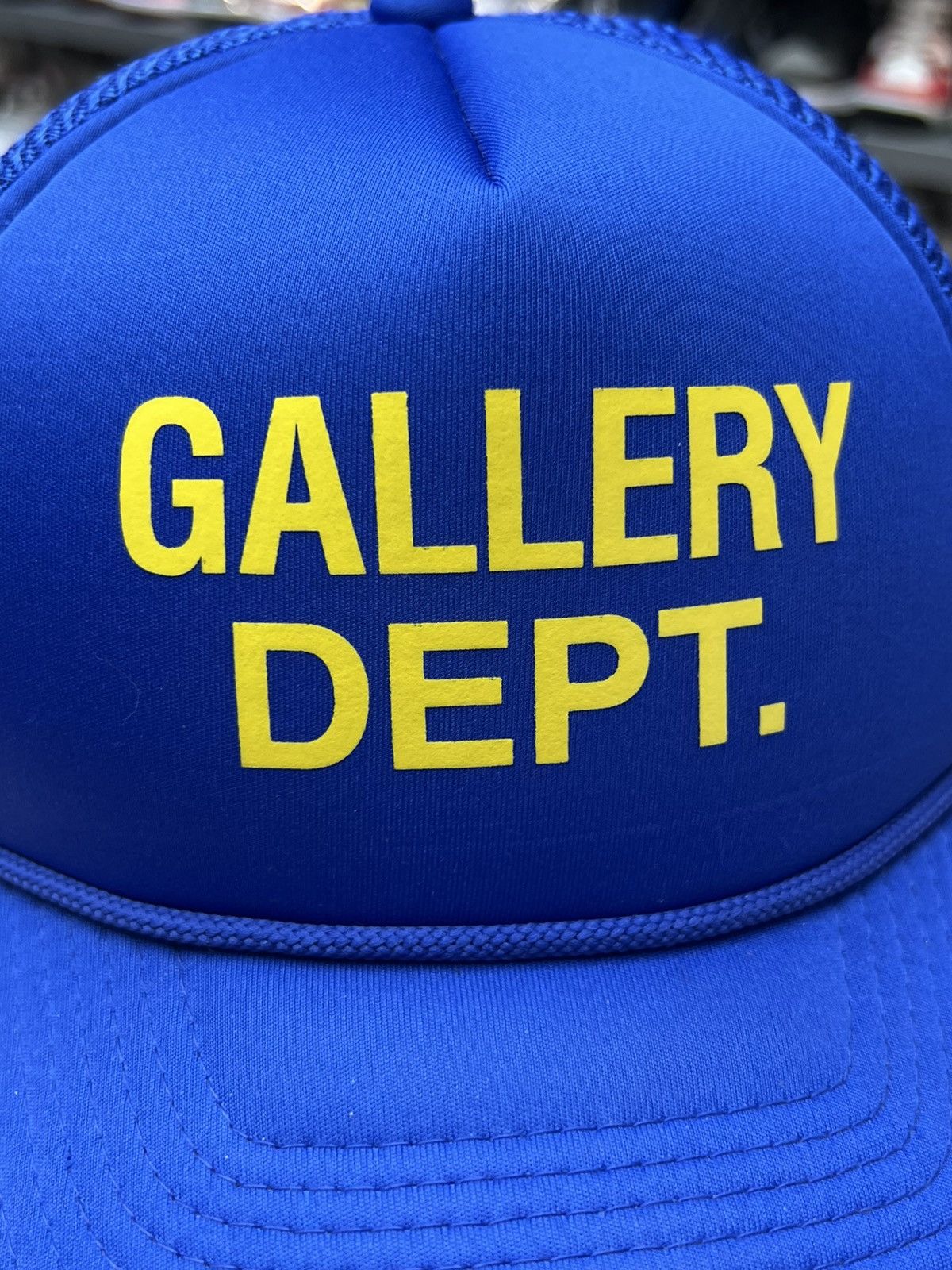 Gallery Dept. Gallery Dept Logo Print Trucker Cap Size ONE SIZE - 7 Thumbnail