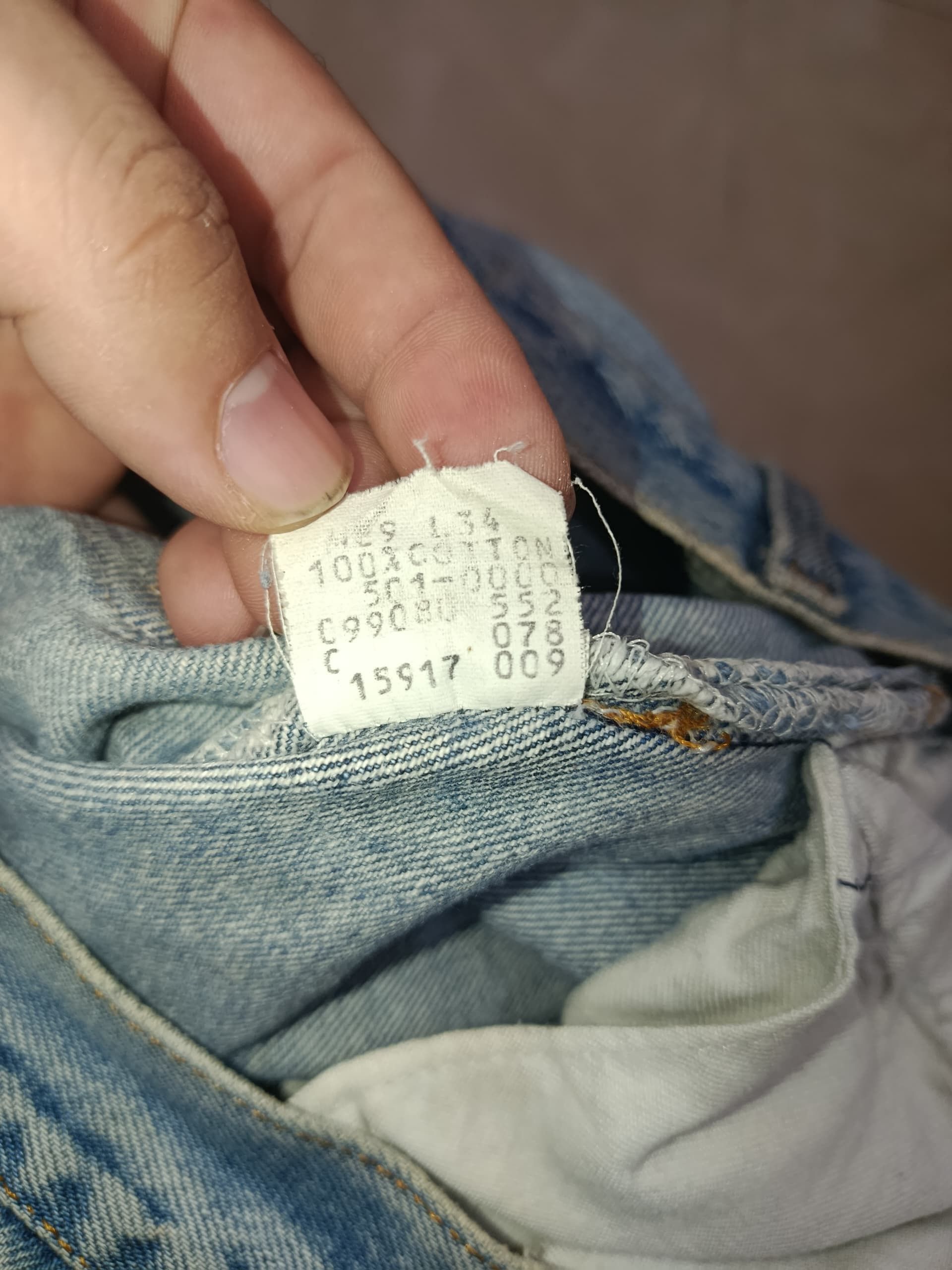Levi's LEVIS #552 SINGLE ® DENIM Size US 26 / EU 42 - 9 Thumbnail