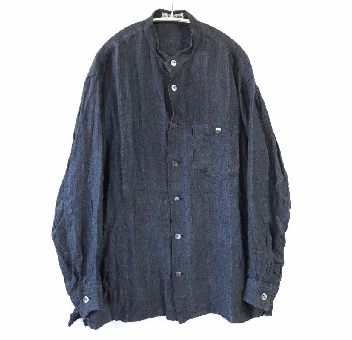 Issey Miyake ISSEY MIYAKE MEN 2001SS Linen Long Sleeve Shirt Size US L / EU 52-54 / 3 - 1 Thumbnail